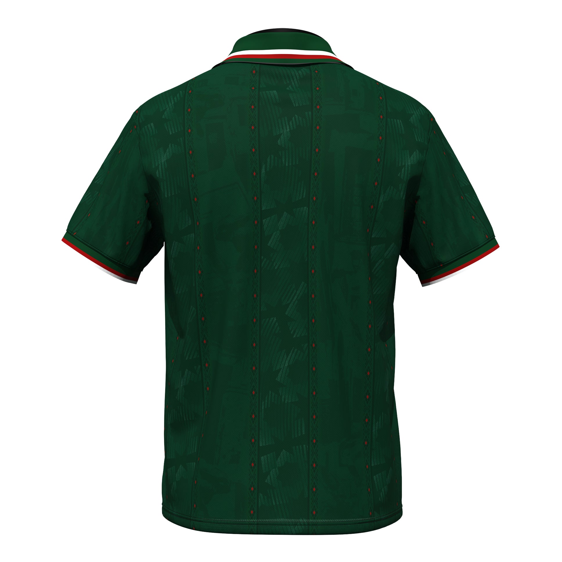 Algeria Heritage Retro Custom Football Jersey Back 