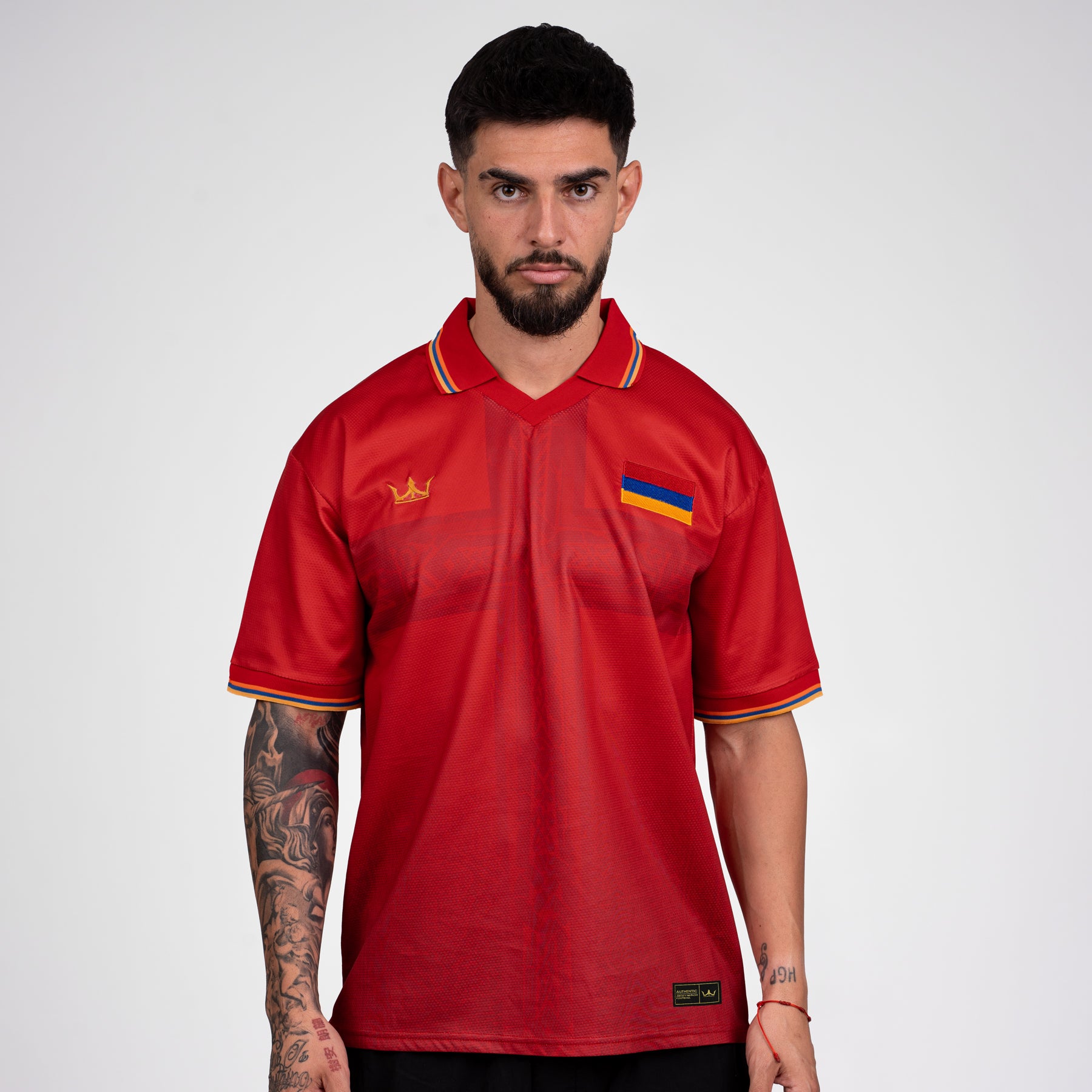 Armenia Heritage Retro Custom Football Jersey Model World Shirt
