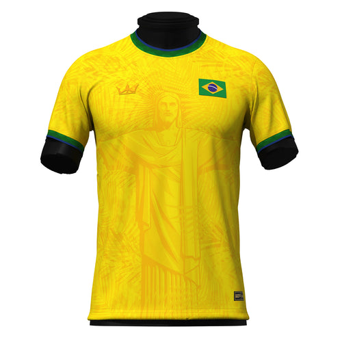 Brasil 'Redeemer' Heritage Custom Football Jersey