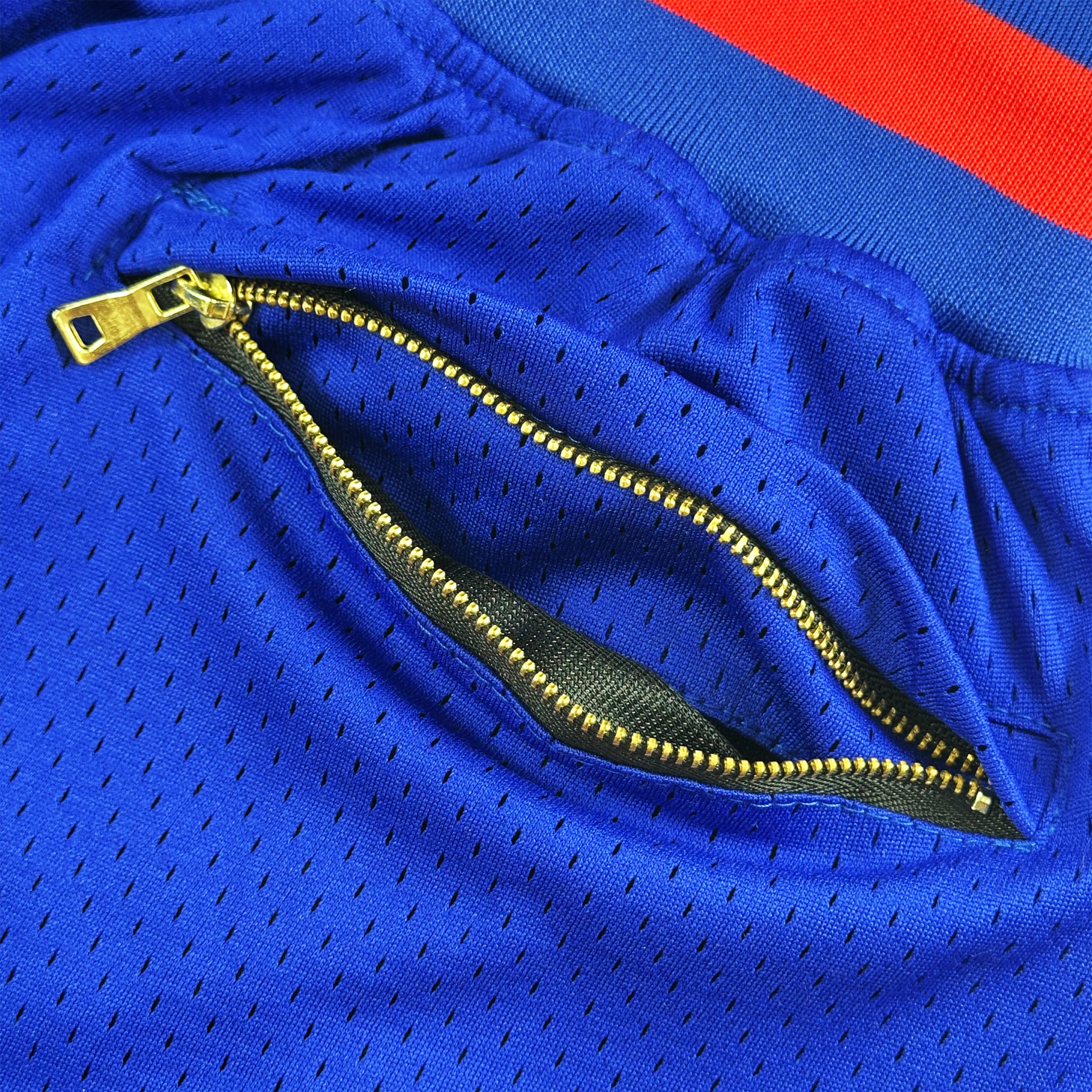 Cambodia Blue Basketball Shorts