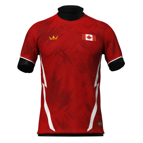 Canada Heritage Custom Red Football Jersey