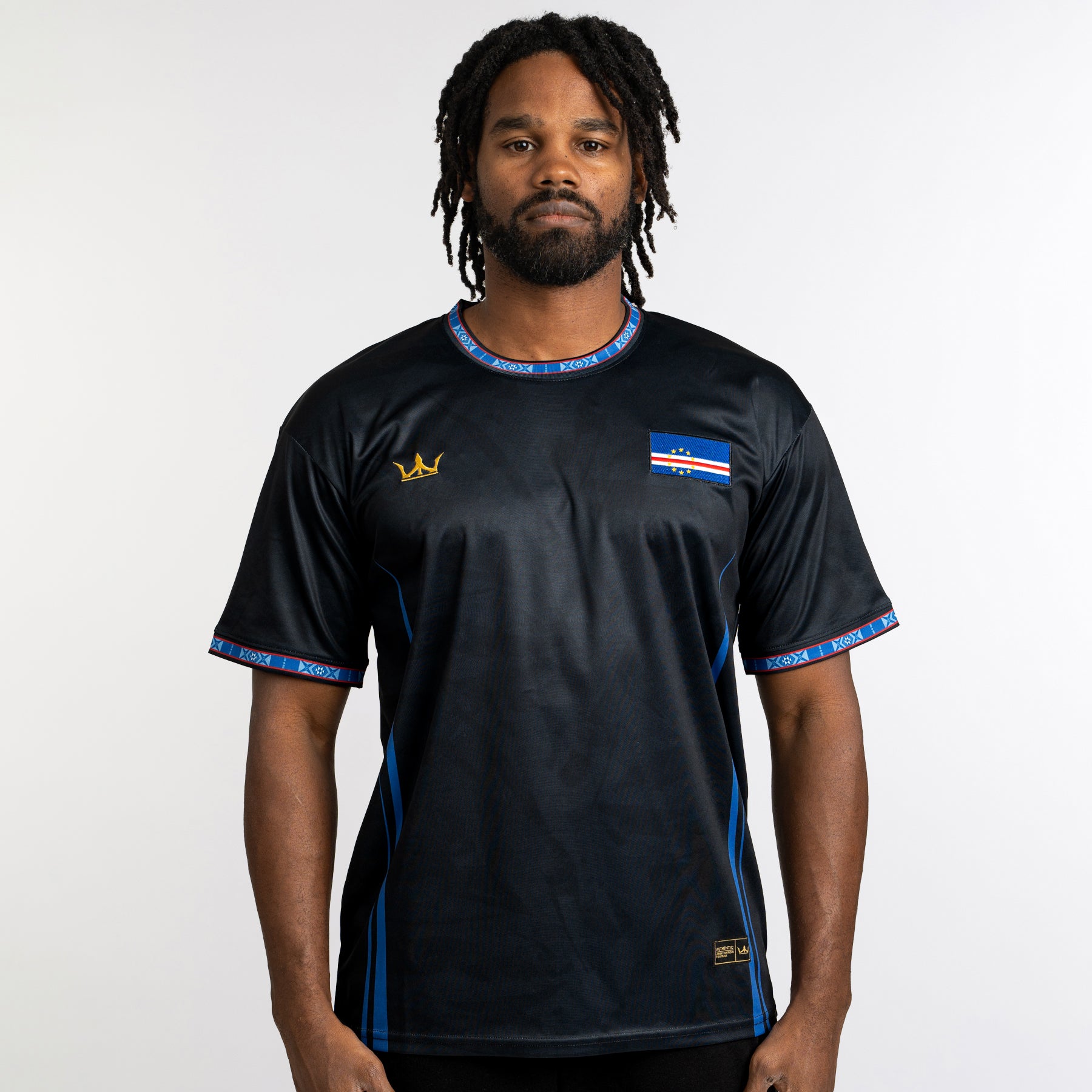 Cape Verde Heritage Custom Football Jersey