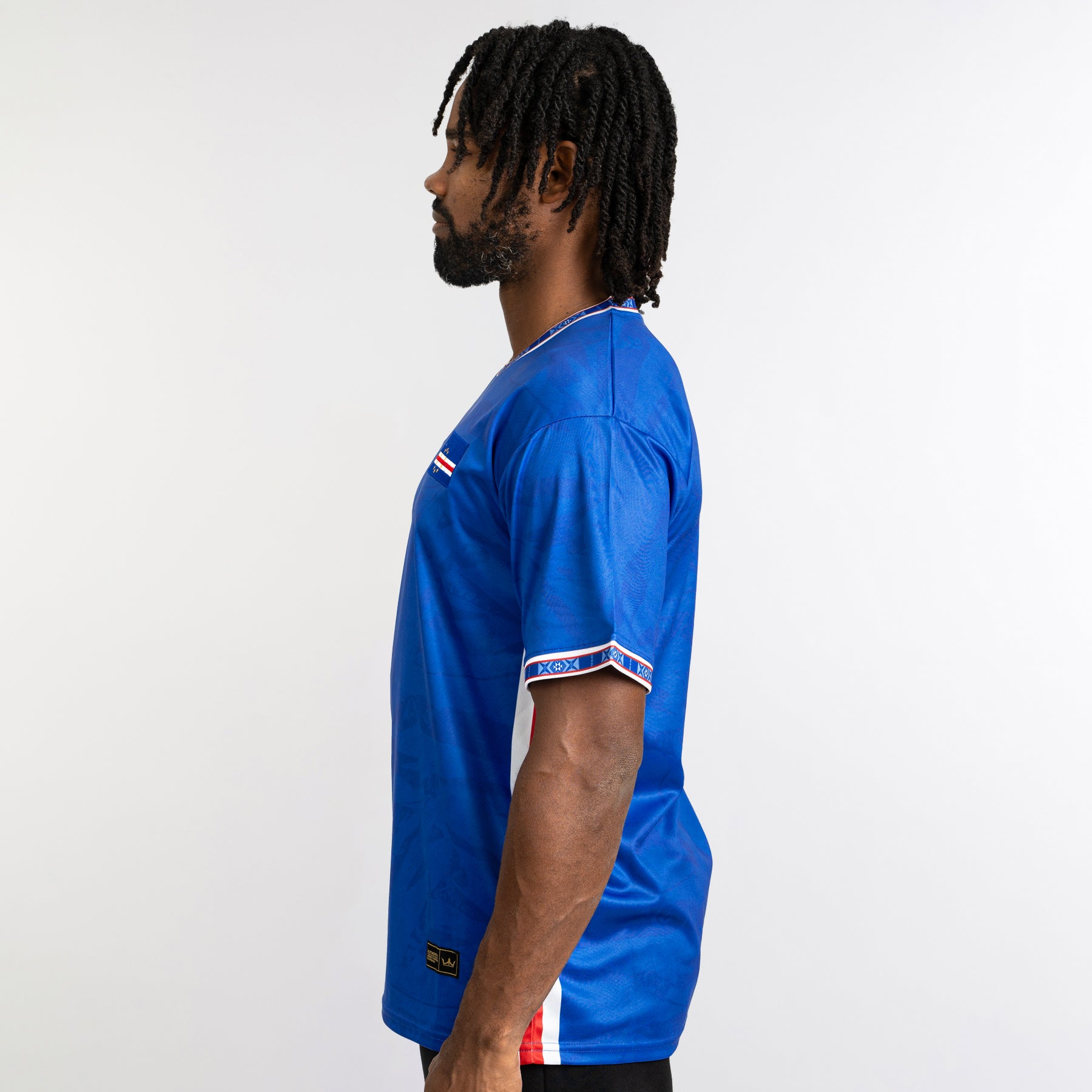 Cape Verde Heritage Custom Football Jersey