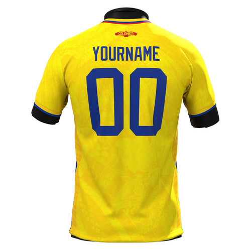 Colombia Heritage Custom Football Jersey