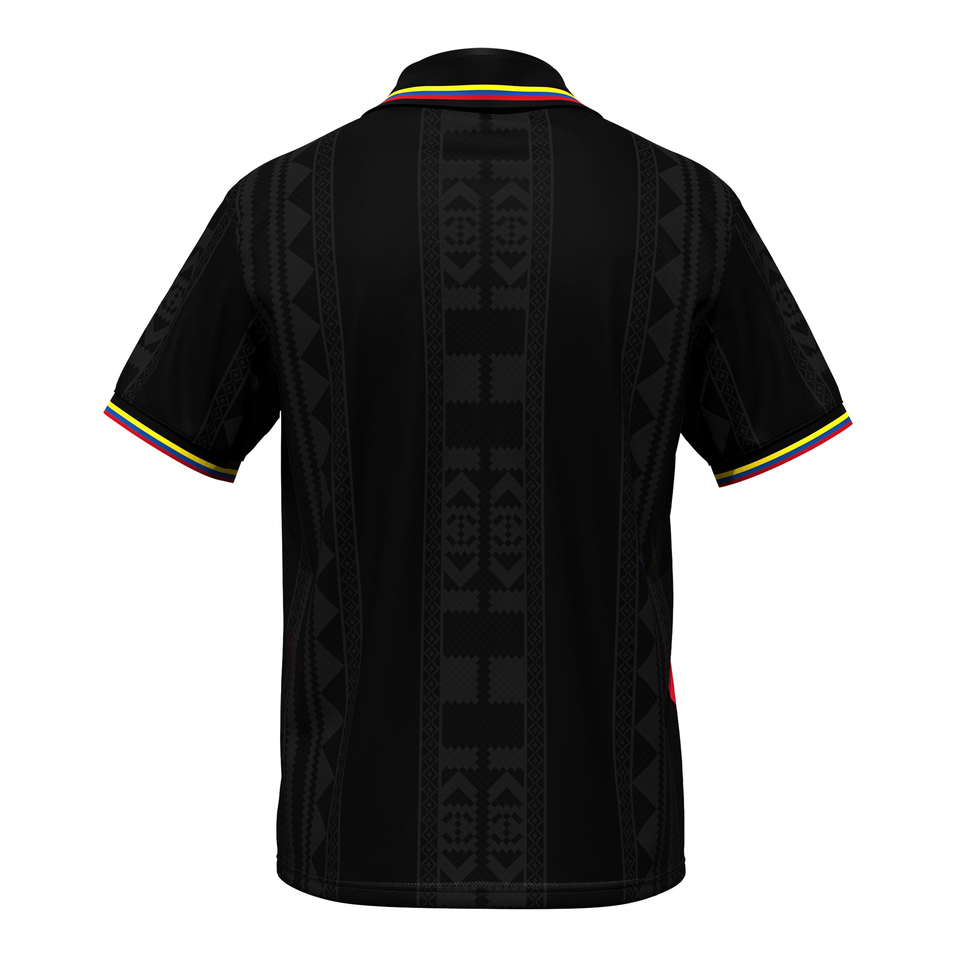 Colombia Heritage Retro Custom Black Football Jersey World Shirt Soccer Colombian