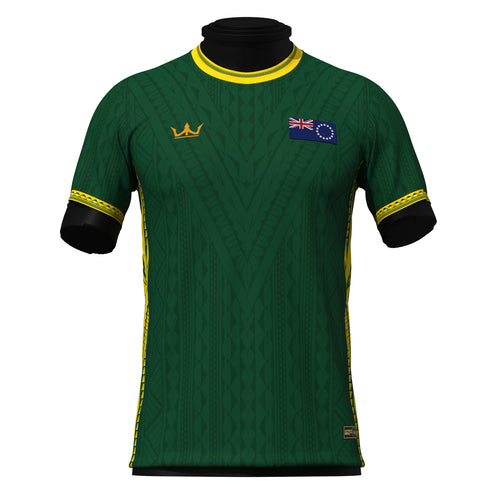 Cook Islands Heritage Custom Football Jersey