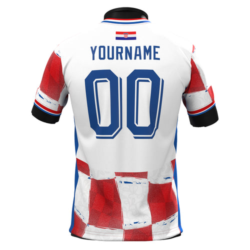 Croatia Custom Football Jersey