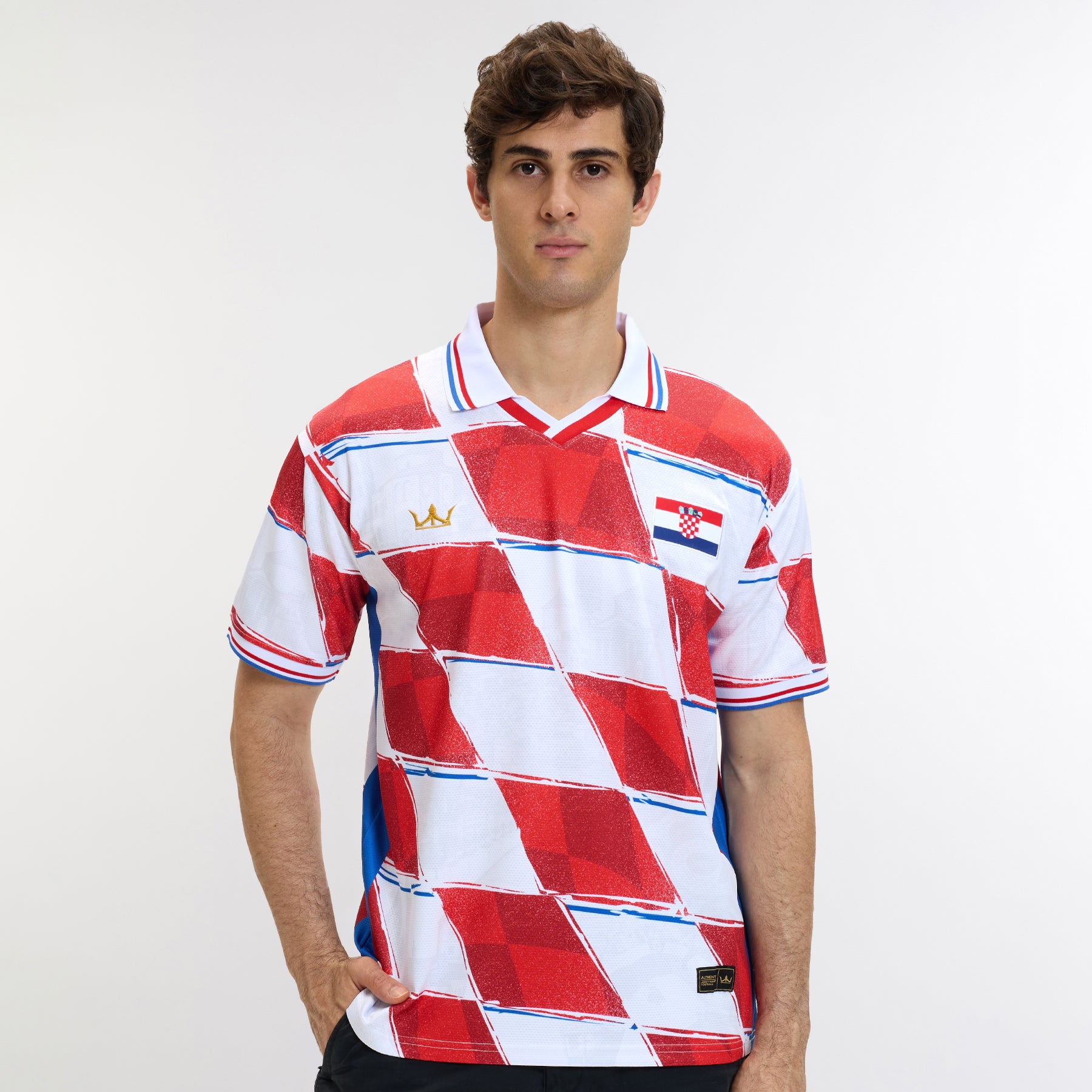 Croatia Heritage Retro Custom Football Jersey Soccer World Croatian
