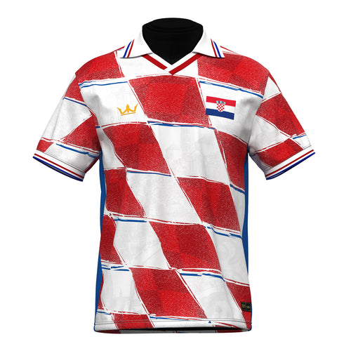 Croatia Heritage Retro Custom Football Jersey