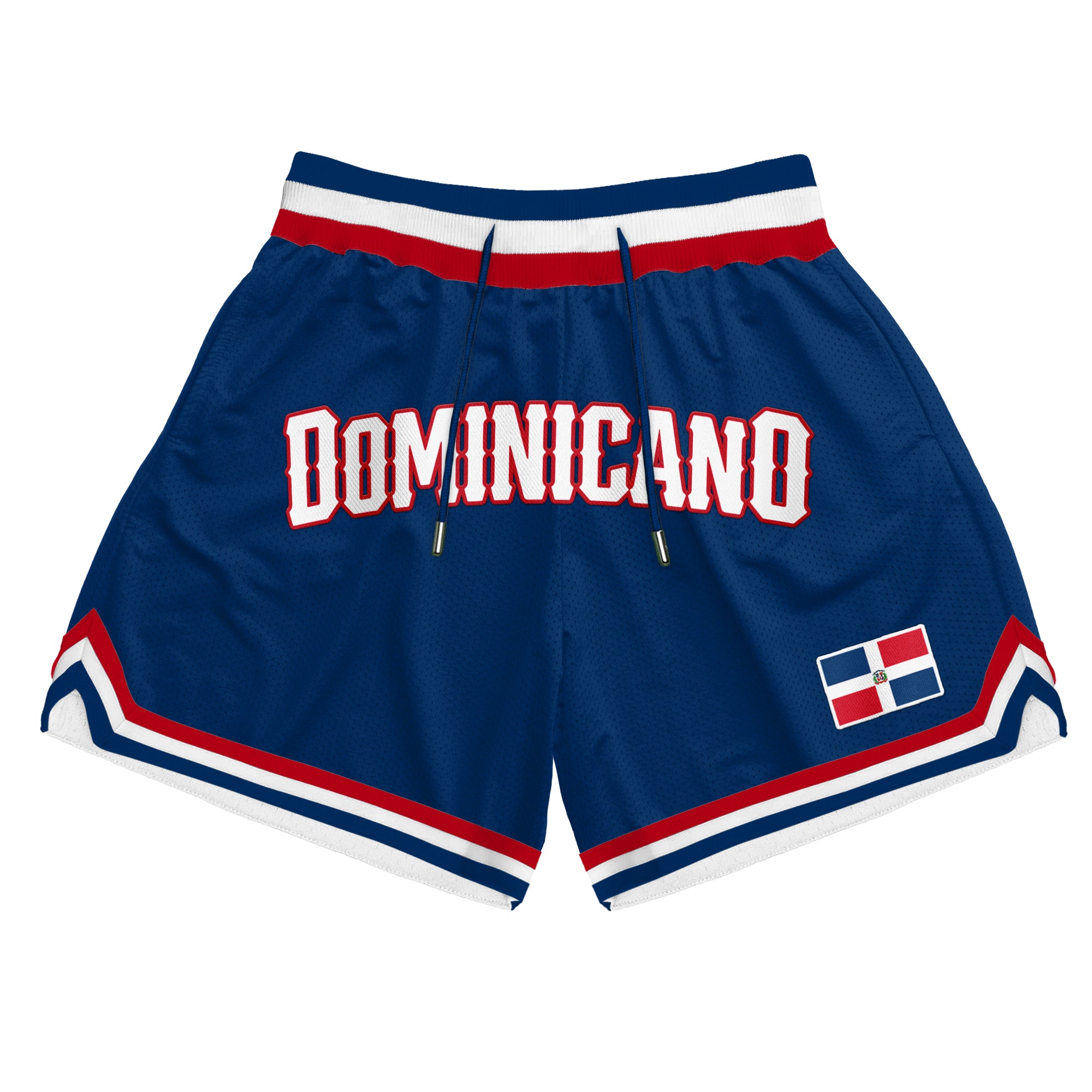 Dominican Republic Navy Blue Basketball Shorts
