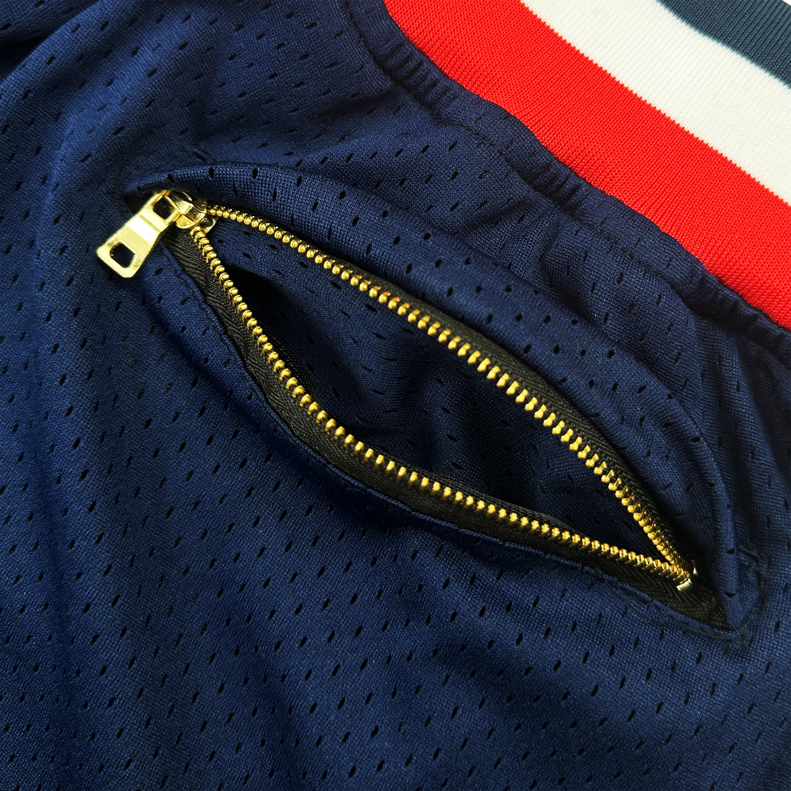 Dominican Republic Navy Blue Basketball Shorts