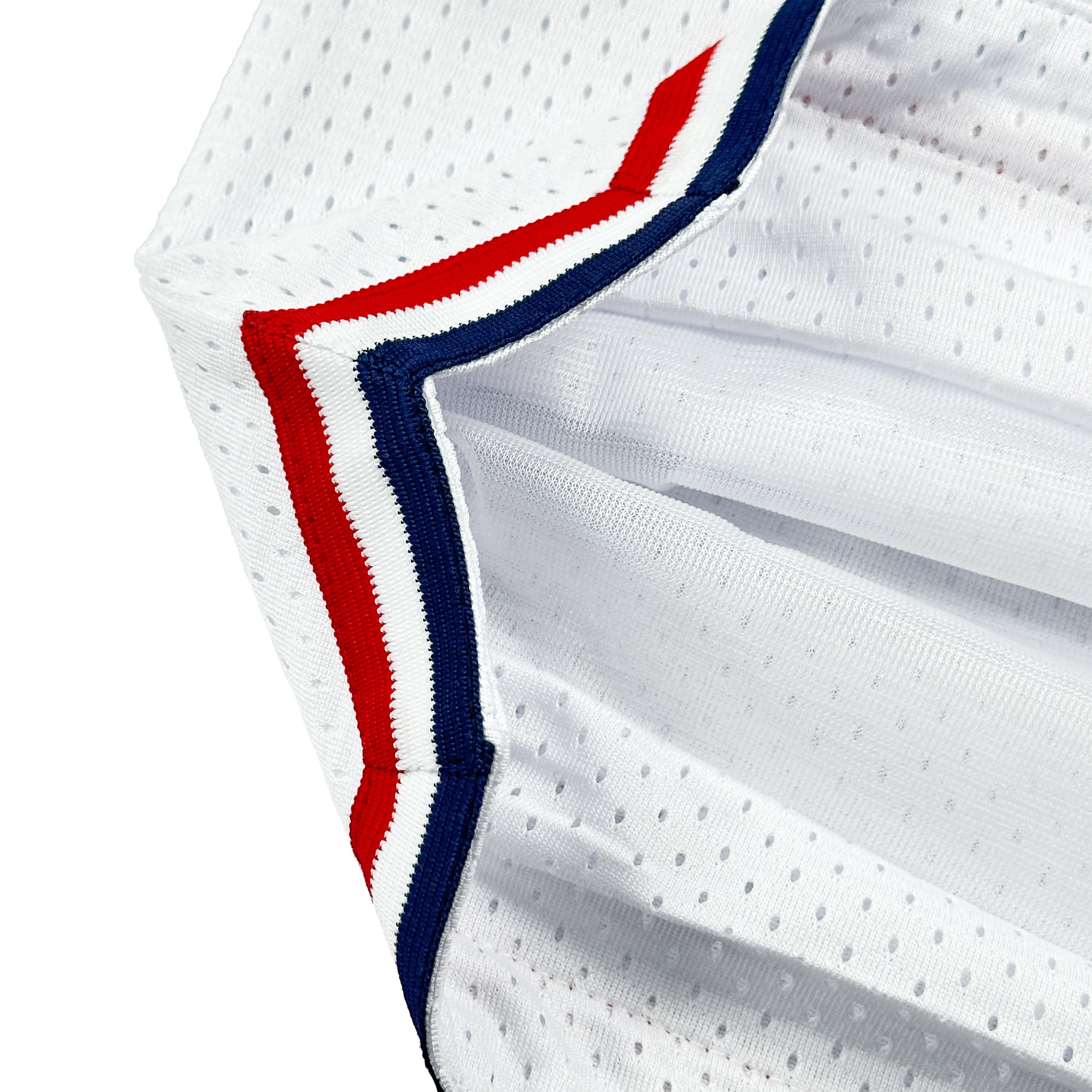 Dominican Republic White Basketball Shorts