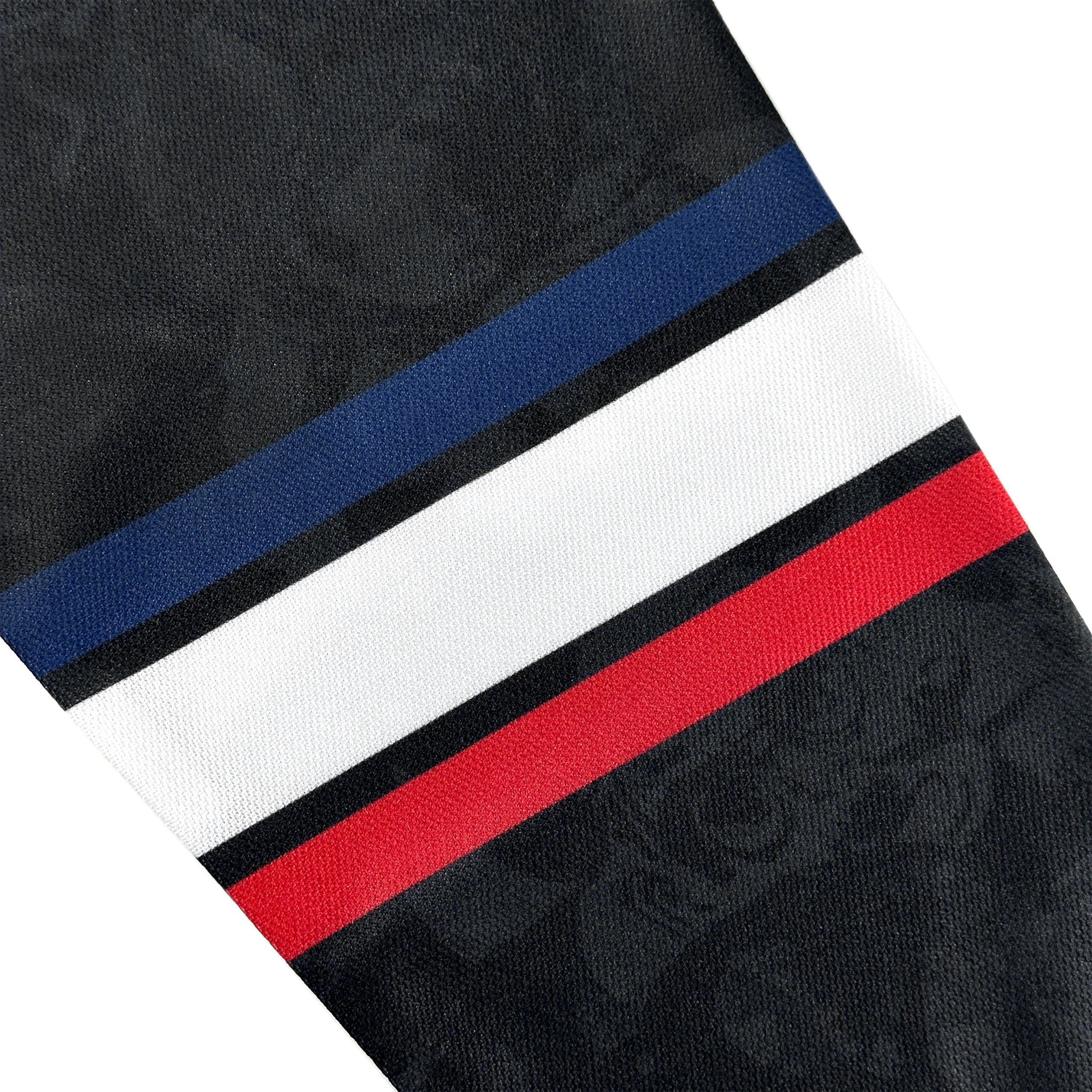 Dominican Republic Heritage Custom Hockey Jersey Black Stitched Dominicano