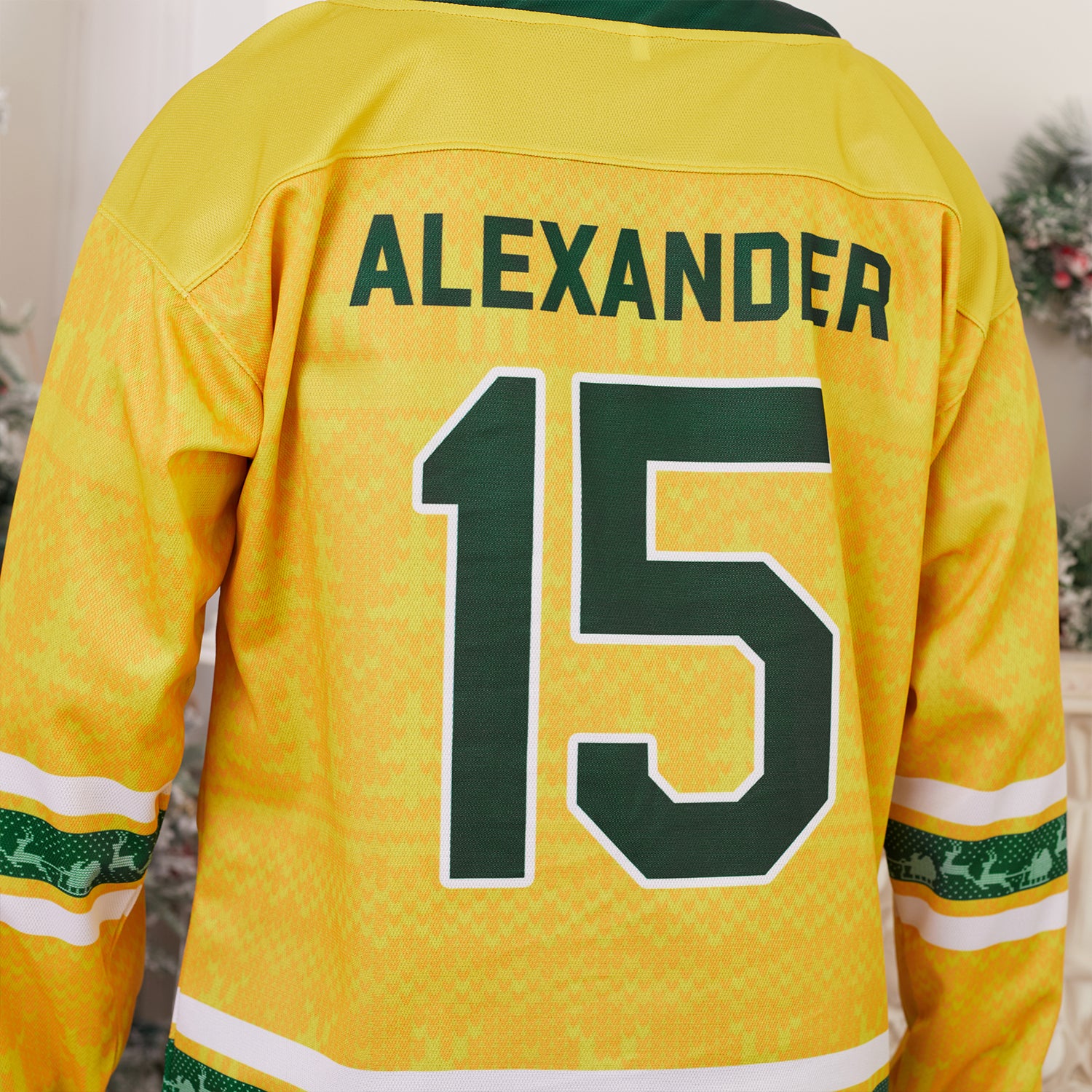 Family Christmas Custom Hockey Jersey