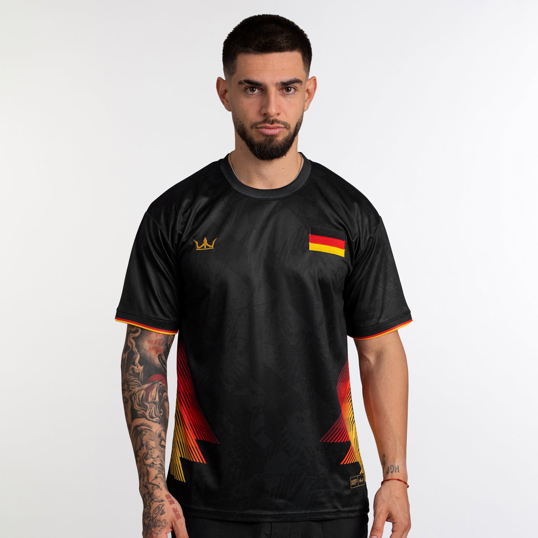 Germany Heritage Custom Football White Jersey Soccer Shirt World German