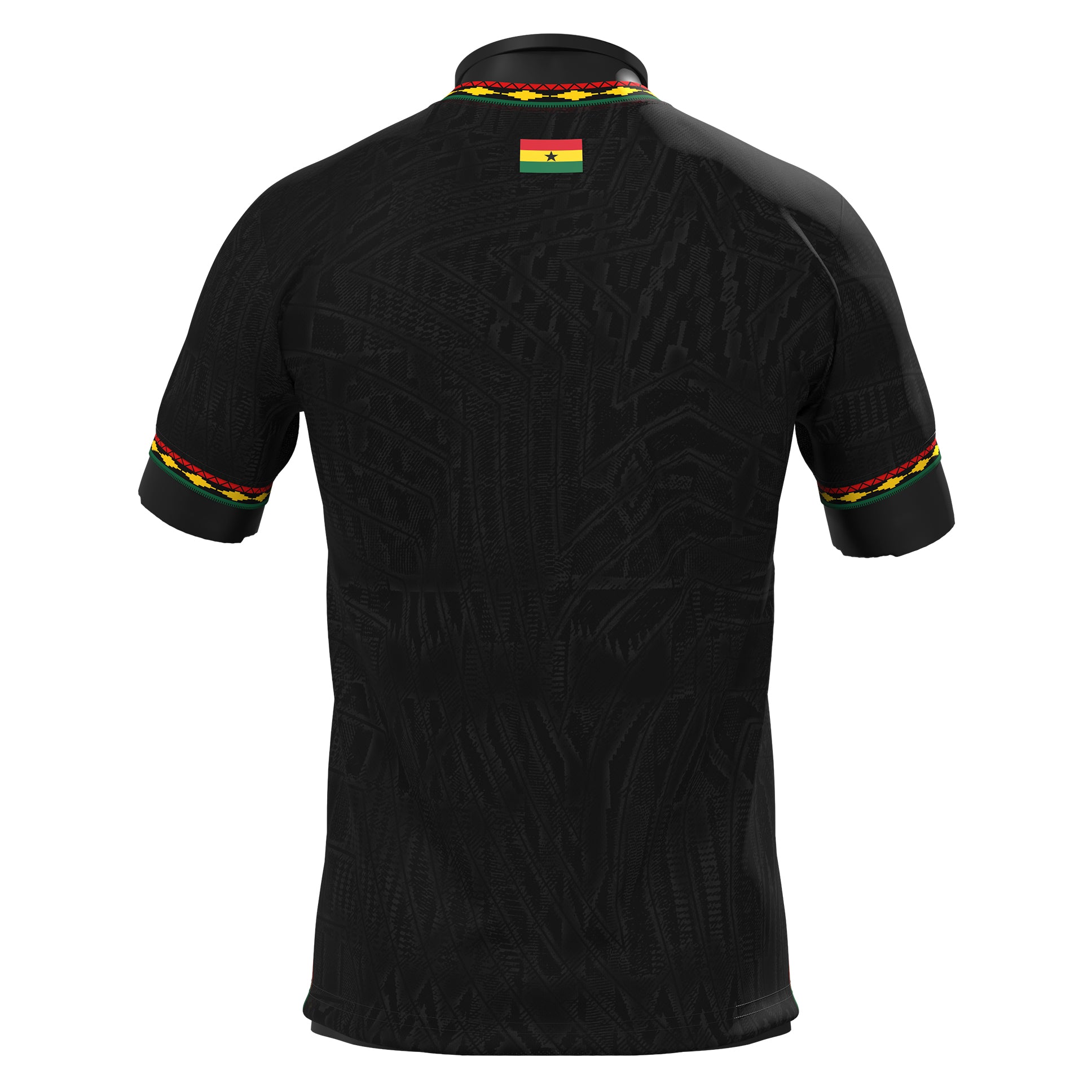 Ghana Heritage Custom Football Jersey Black Soccer World Shirt
