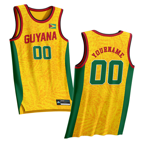Guyana Custom Heritage Basketball Jersey