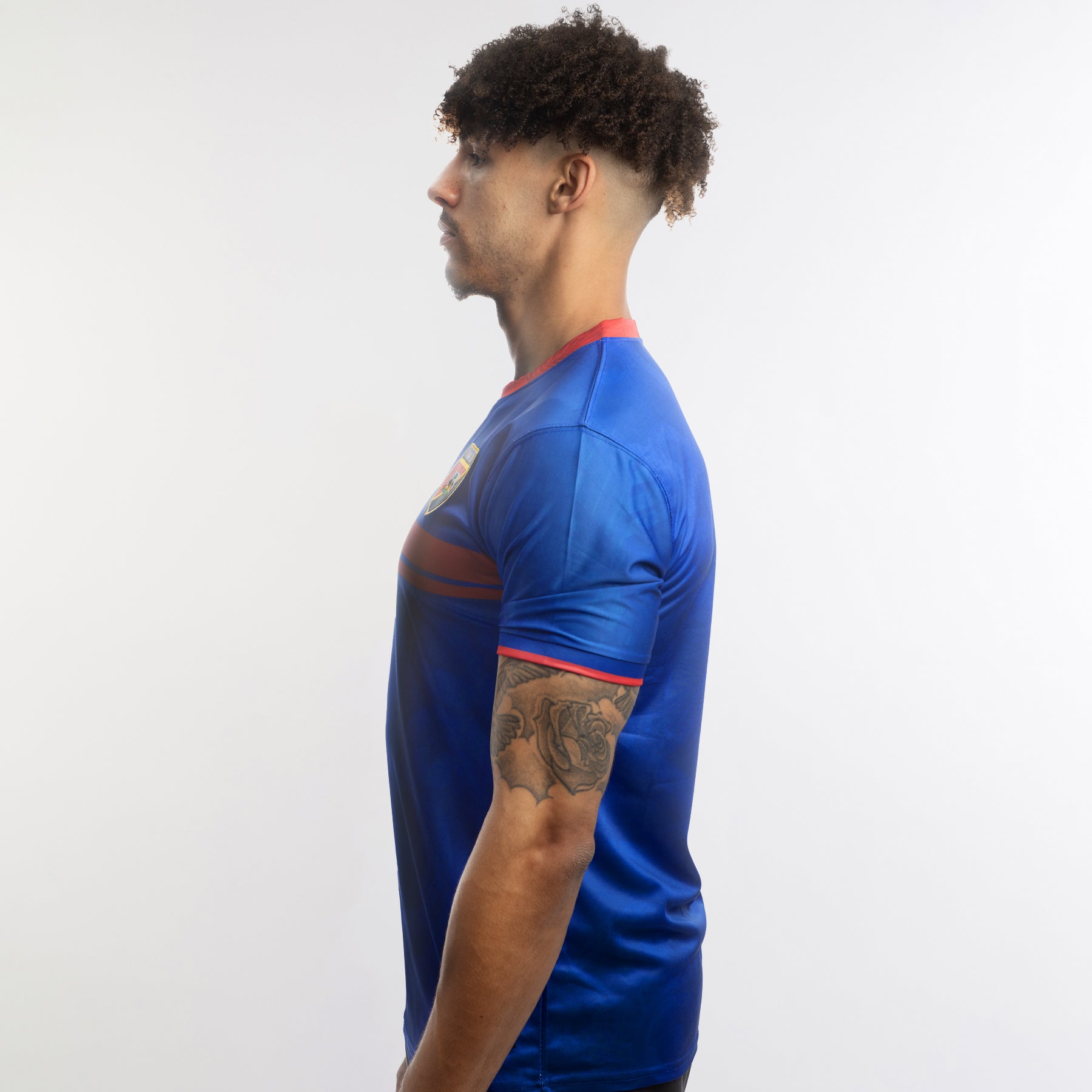 Haiti Custom Heritage Football Jersey Model