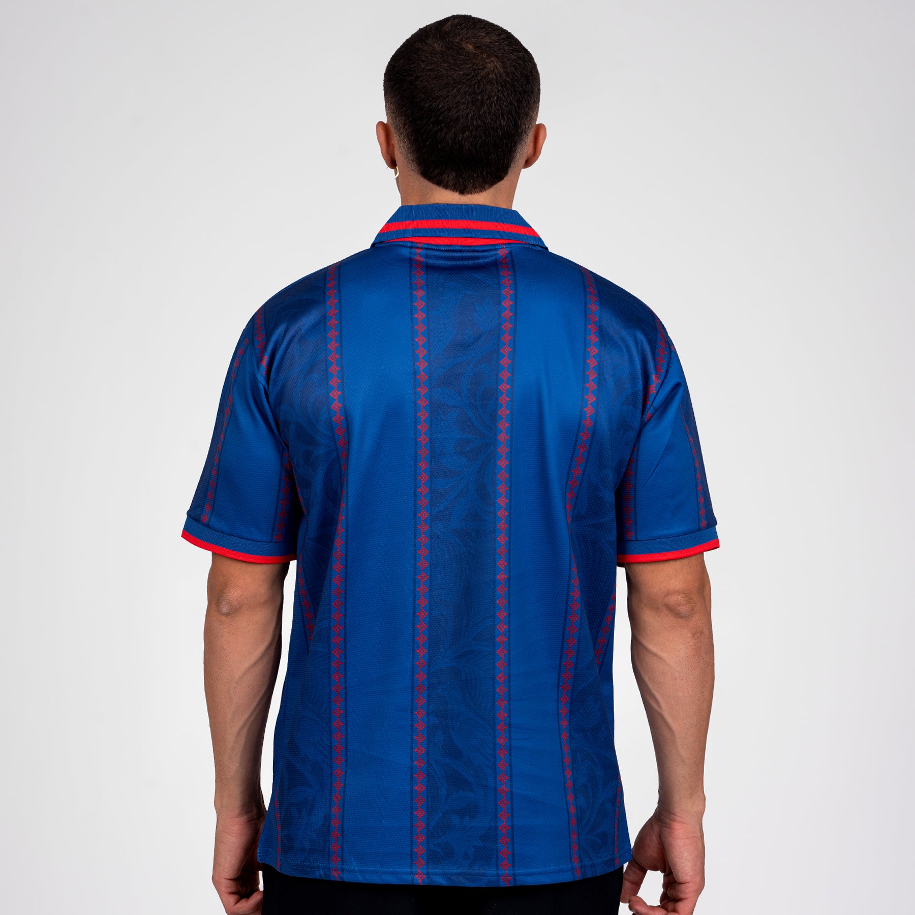 Haiti Heritage Retro Custom Football Jersey World Shirt Back