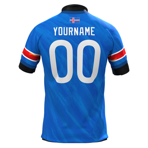 Iceland Custom Football Jersey