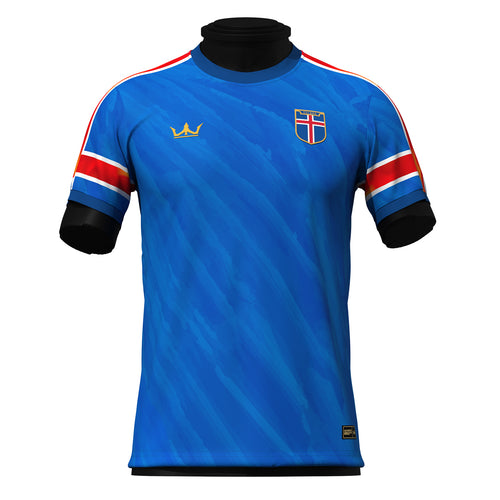 Iceland Custom Football Jersey