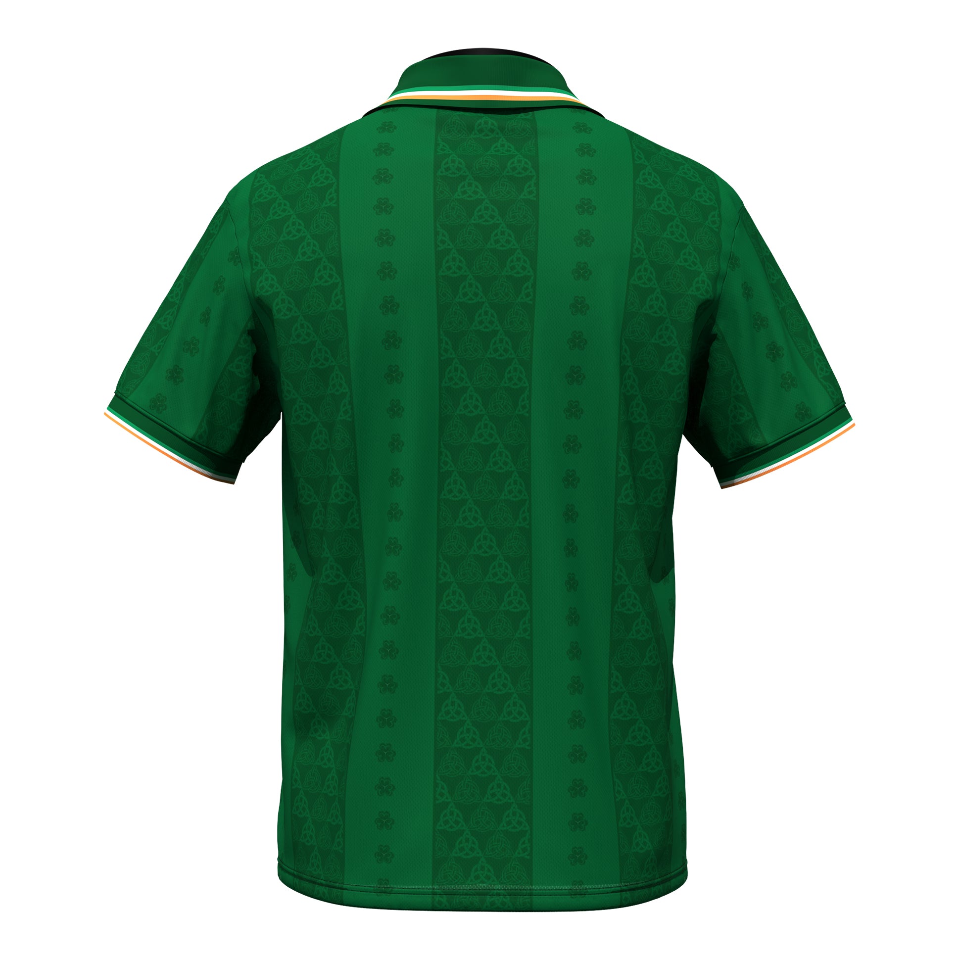 Ireland Heritage Retro Custom Football Jersey Back