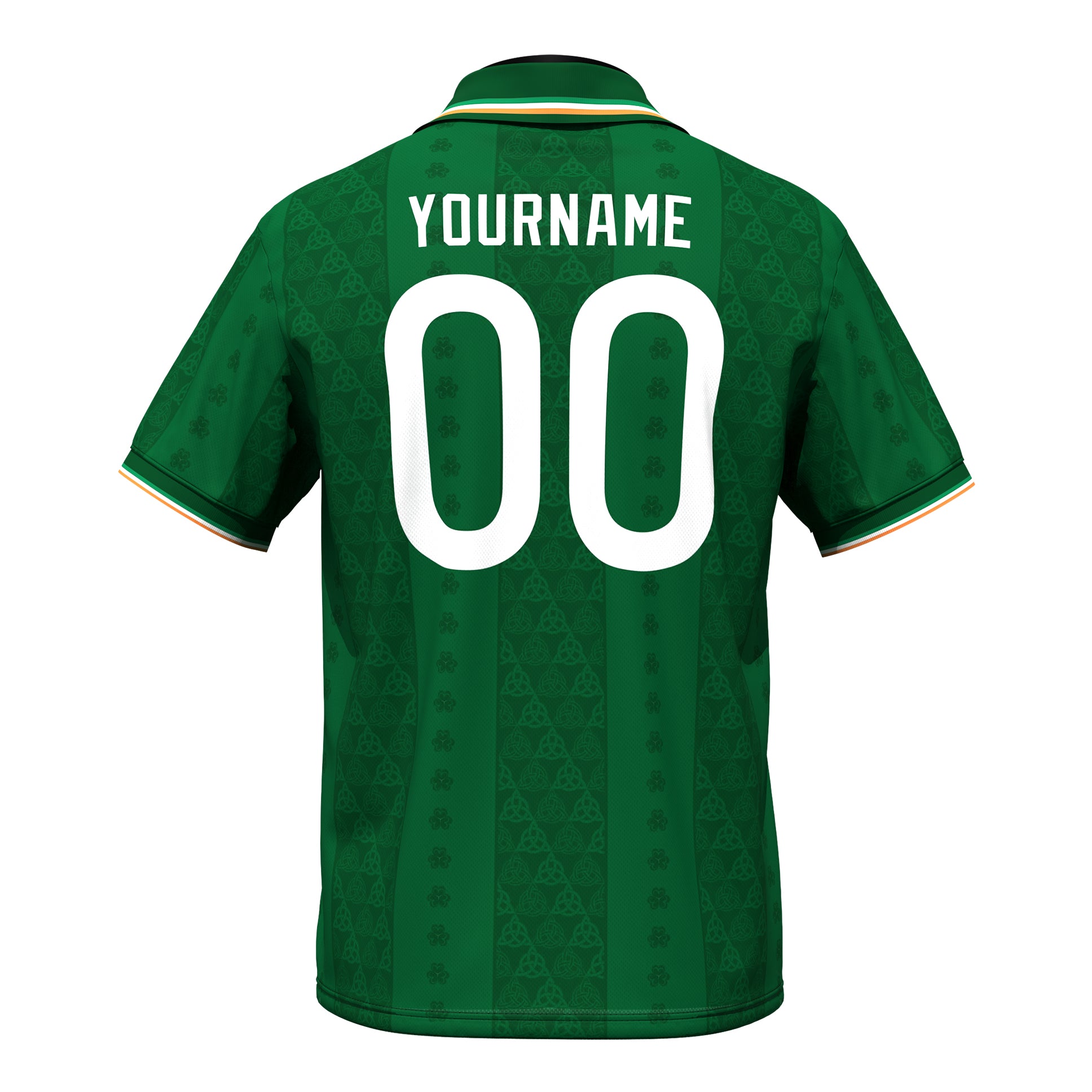 Ireland Heritage Retro Custom Football Jersey Customized