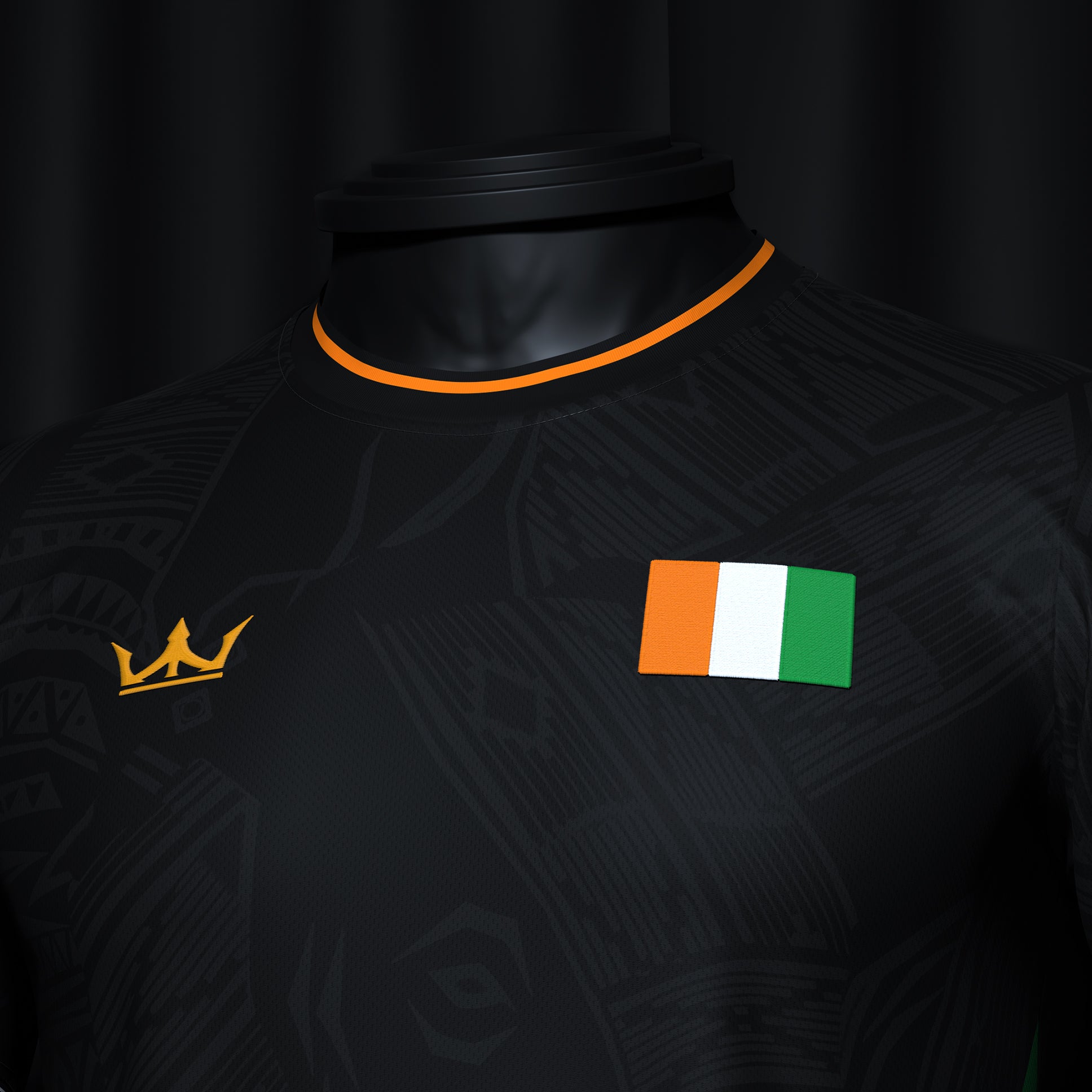 Ivory Coast Heritage Custom Football Jersey Côte d&