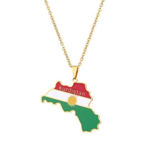 Kurdistan Heritage Necklace Gold