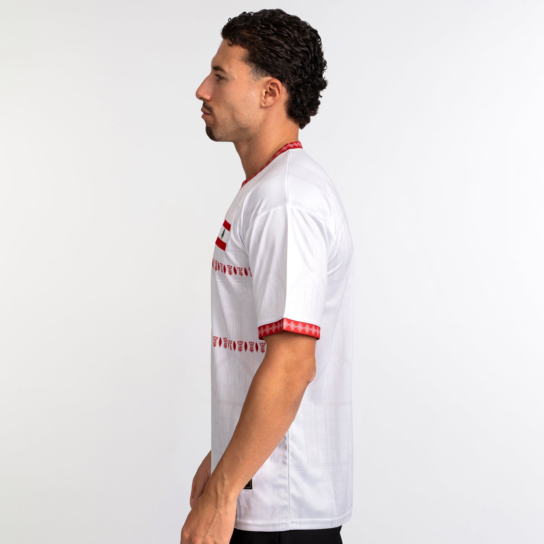 Lebanon Heritage Custom Football Jersey Soccer World Shirt Lebanese 