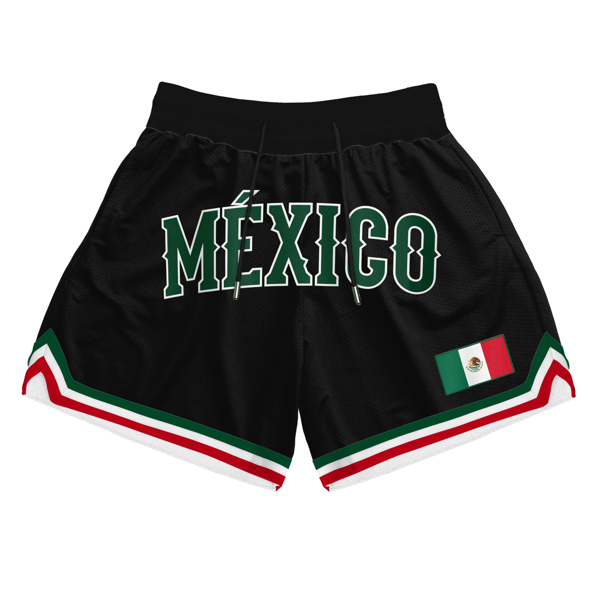 Mexico Black Heritage Basketball Shorts