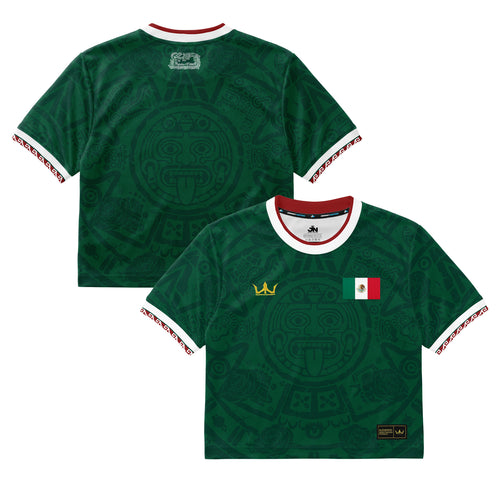 Mexico Heritage Cropped Soccer Jersey Green