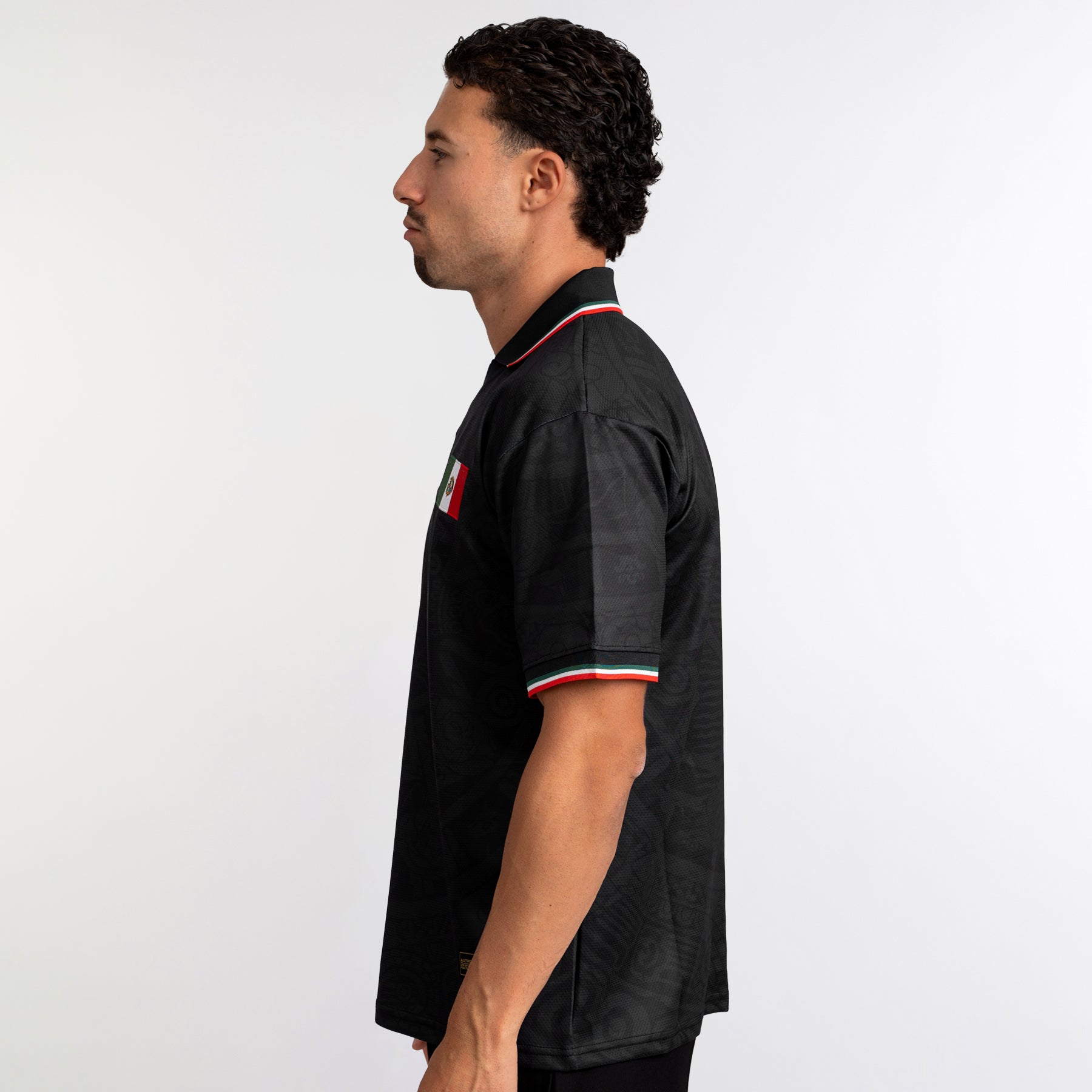 Mexico Heritage Retro Custom Football Jersey Soccer Shirt World Black