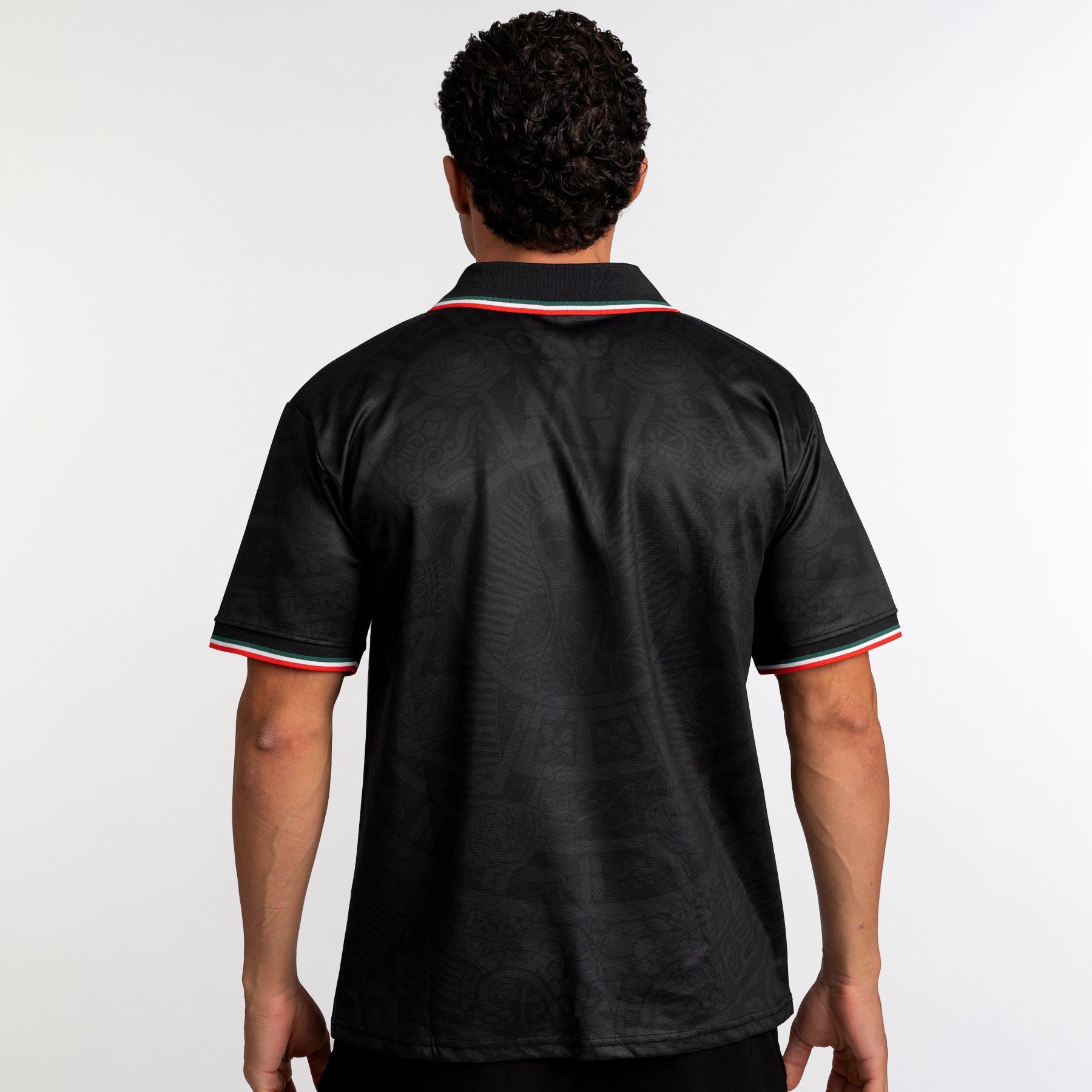 Mexico Heritage Retro Custom Football Jersey Soccer Shirt World Black