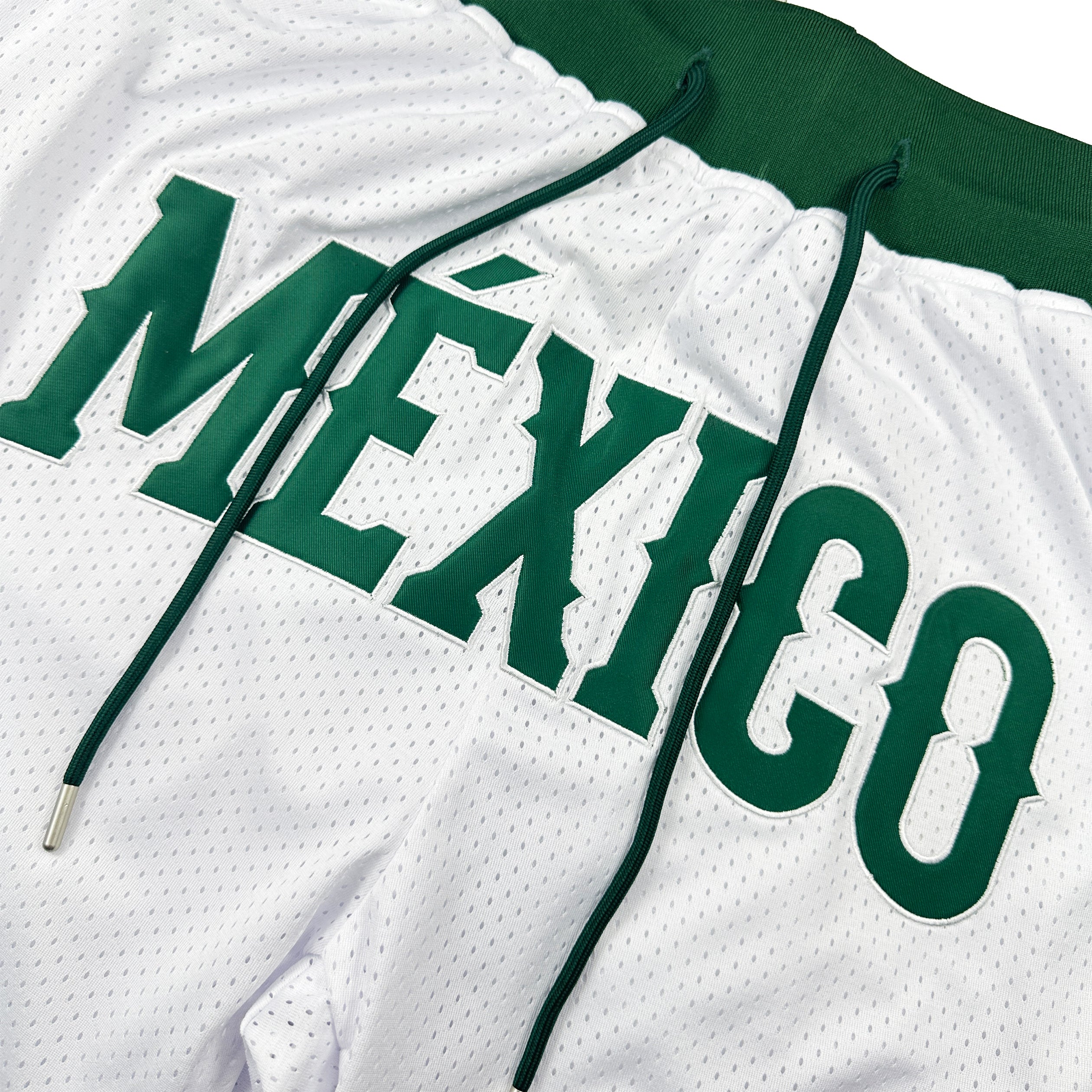 Mexico Heritage White Basketball Shorts