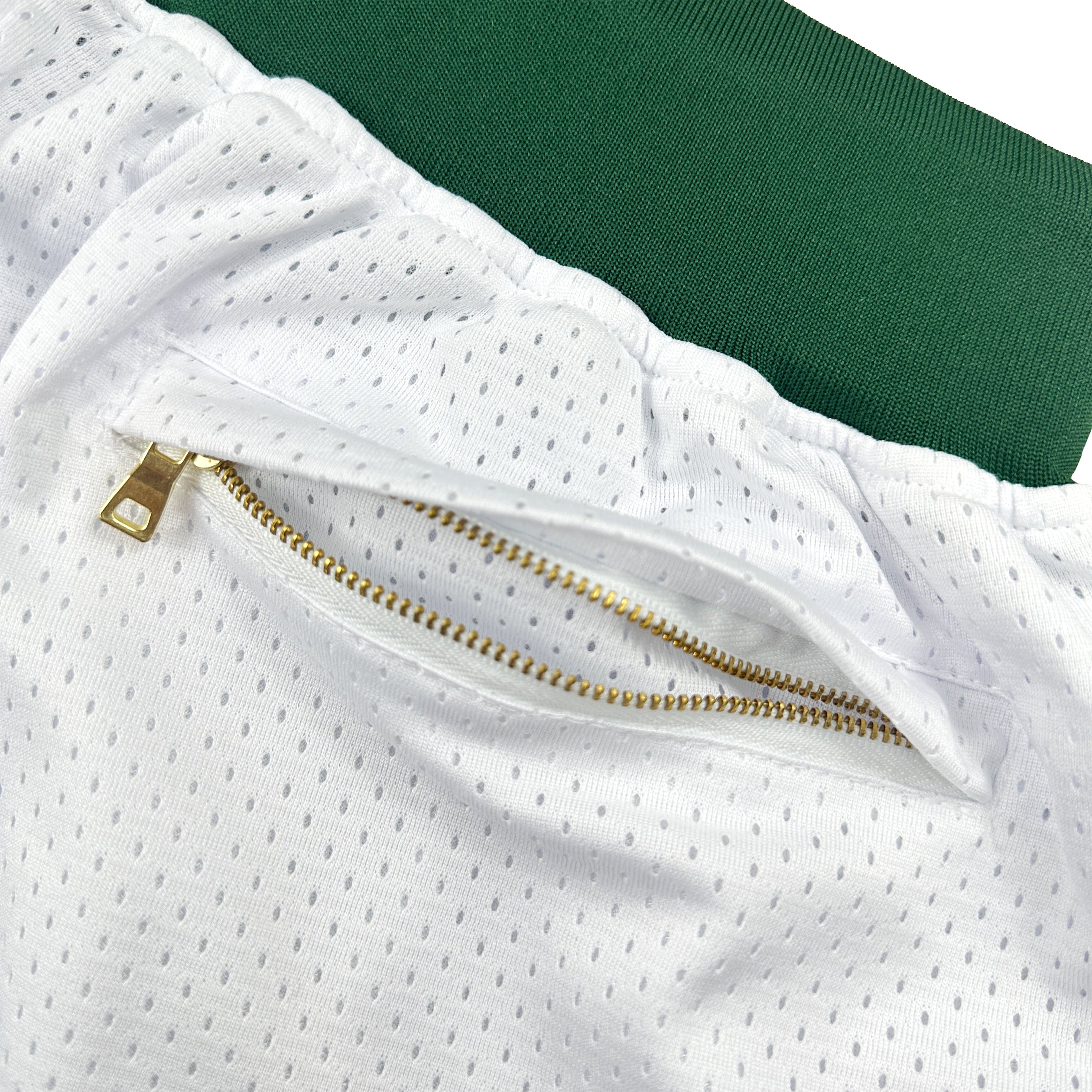 Mexico Heritage White Basketball Shorts