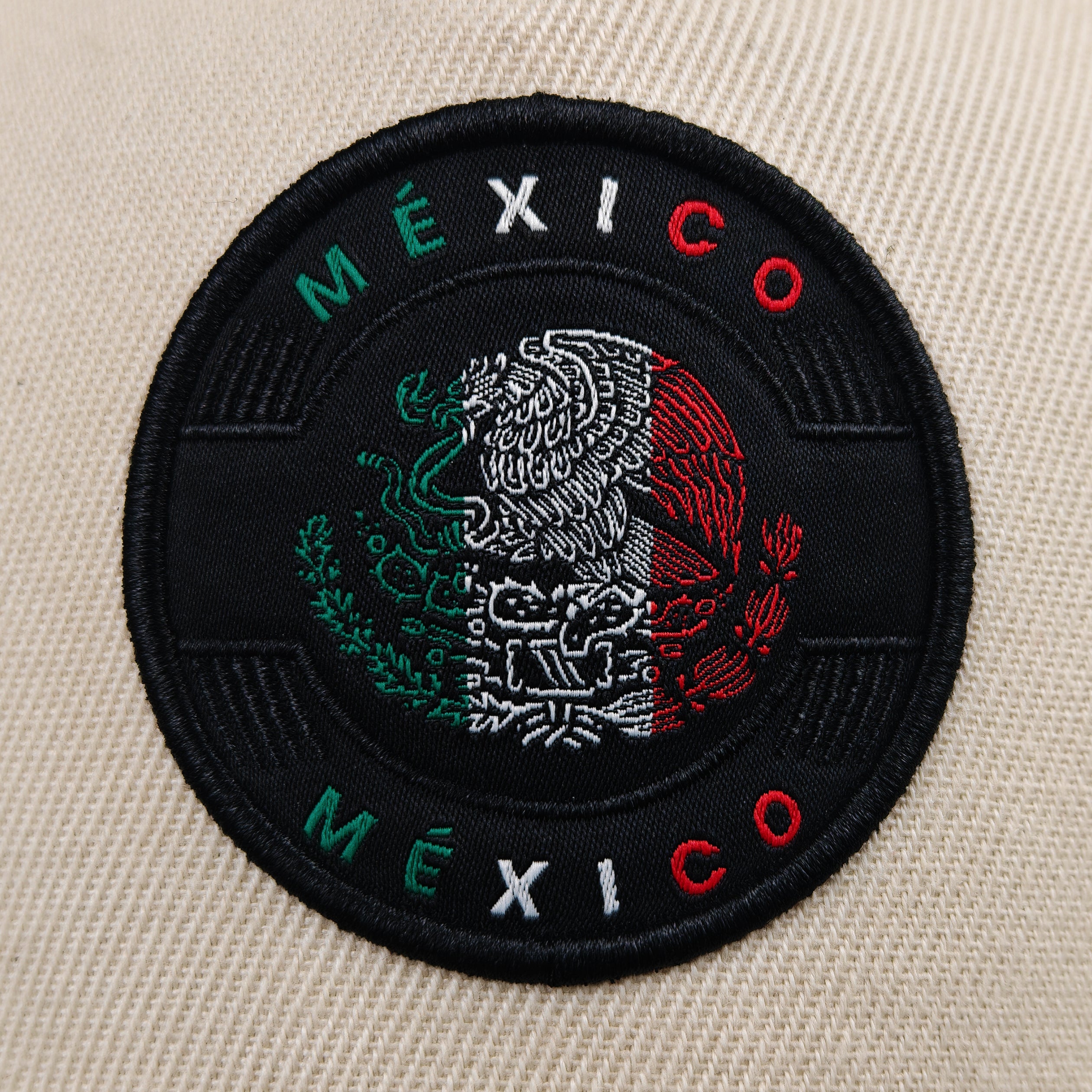Mexico Beige green Heritage Snapback Cap