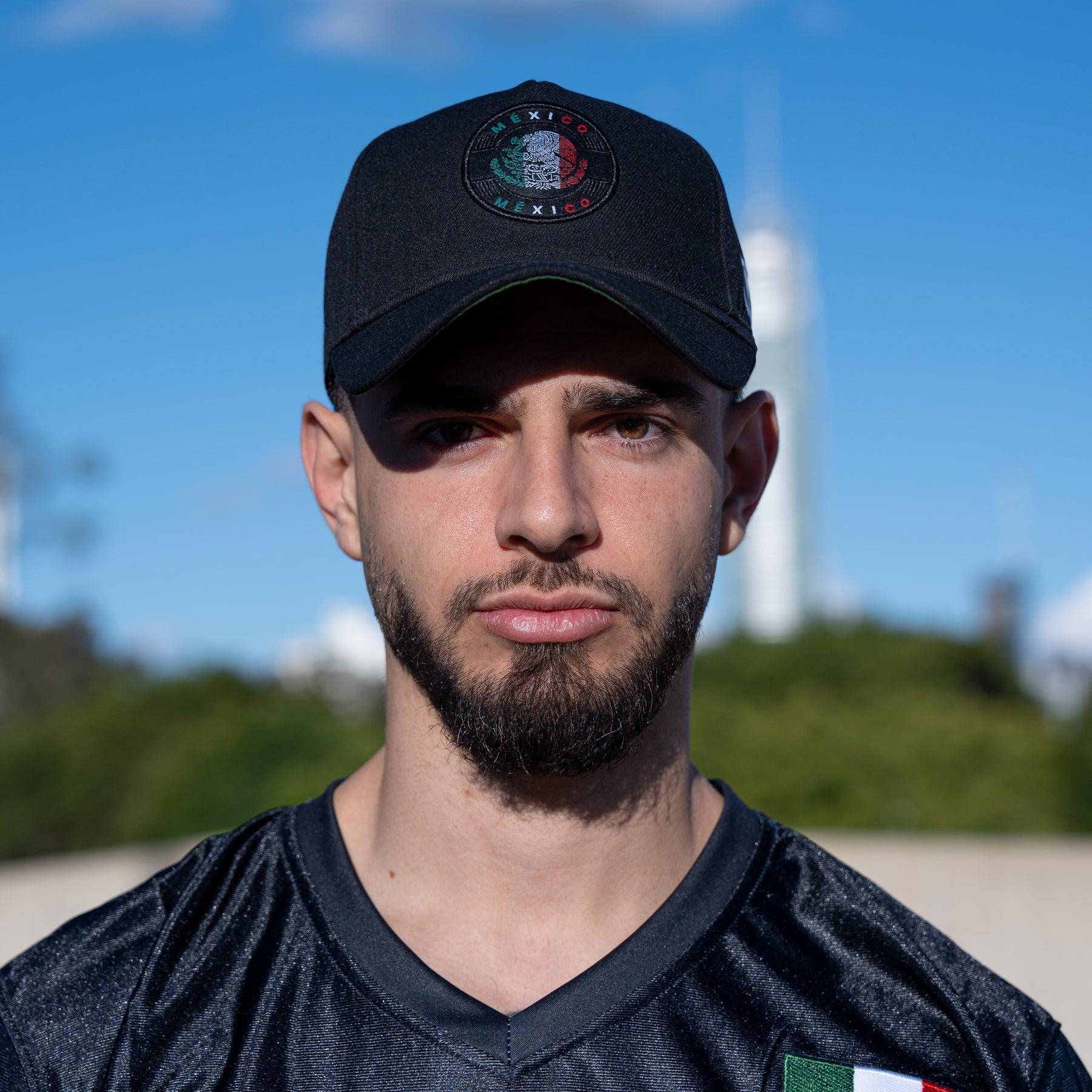 Mexico Heritage Black Snapback Cap Model