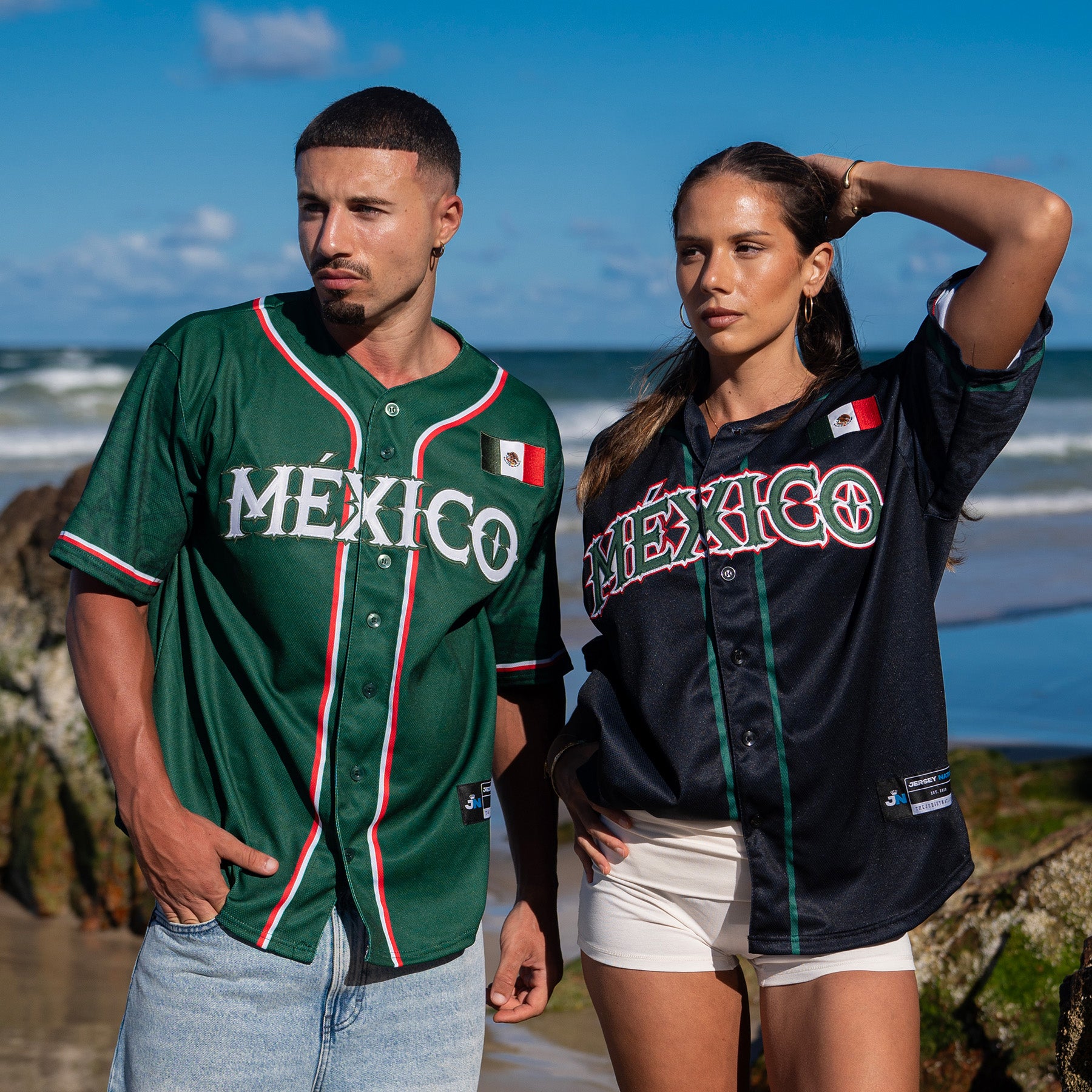 Mexico Heritage Custom Baseball Jersey Models