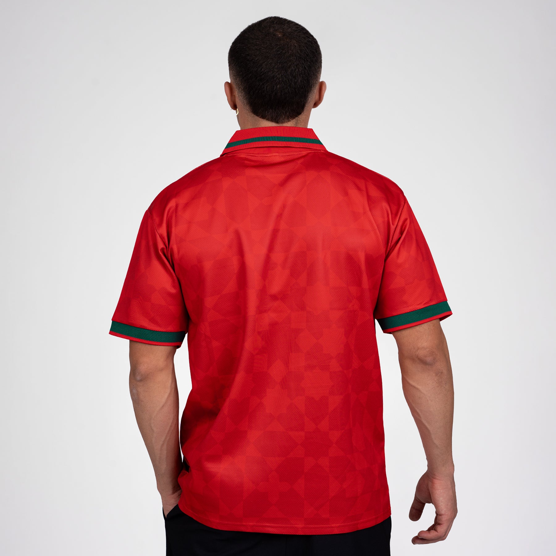 Morocco Heritage Retro Custom Football Jersey World Soccer Shirt Moroccan Model Back