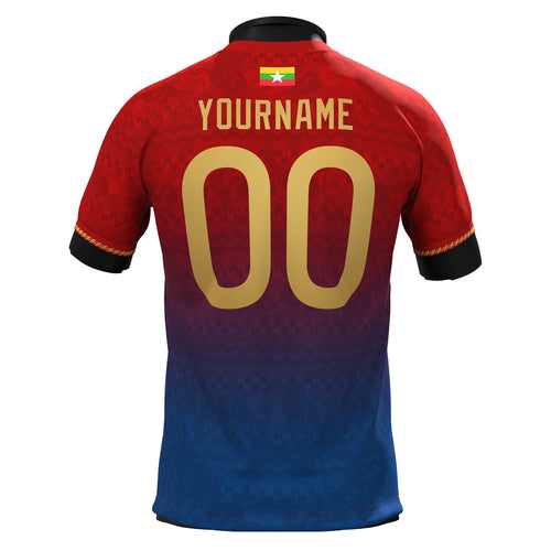 Myanmar Custom Football Jersey