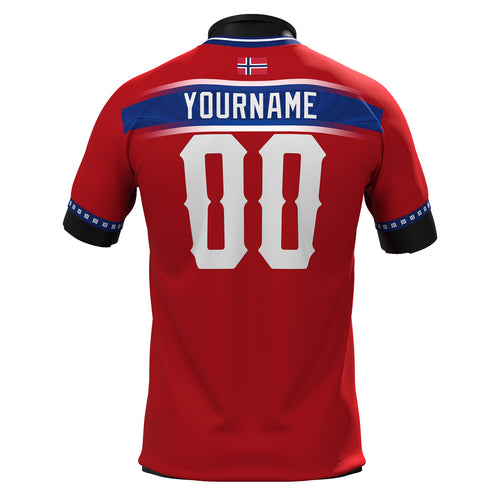Norway Custom Football Jersey