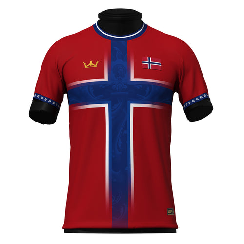 Norway Heritage Custom Football Jersey