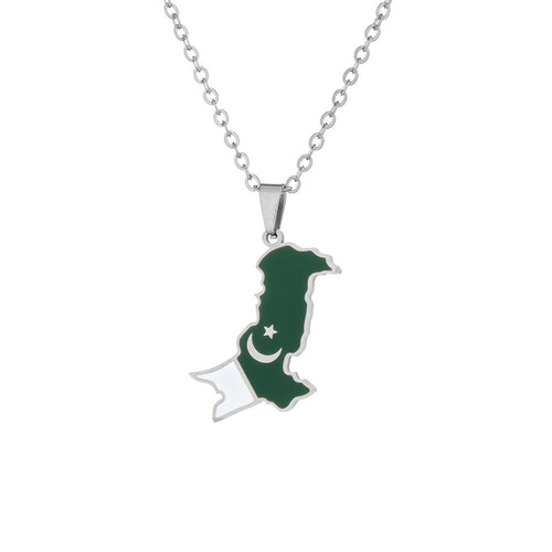 Pakistan Heritage Necklace Silver