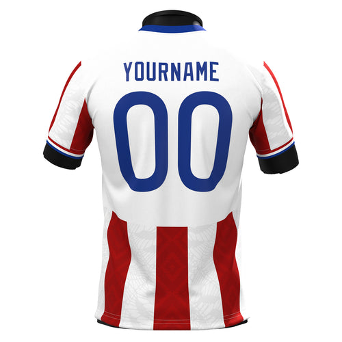 Paraguay Heritage Custom Football Jersey