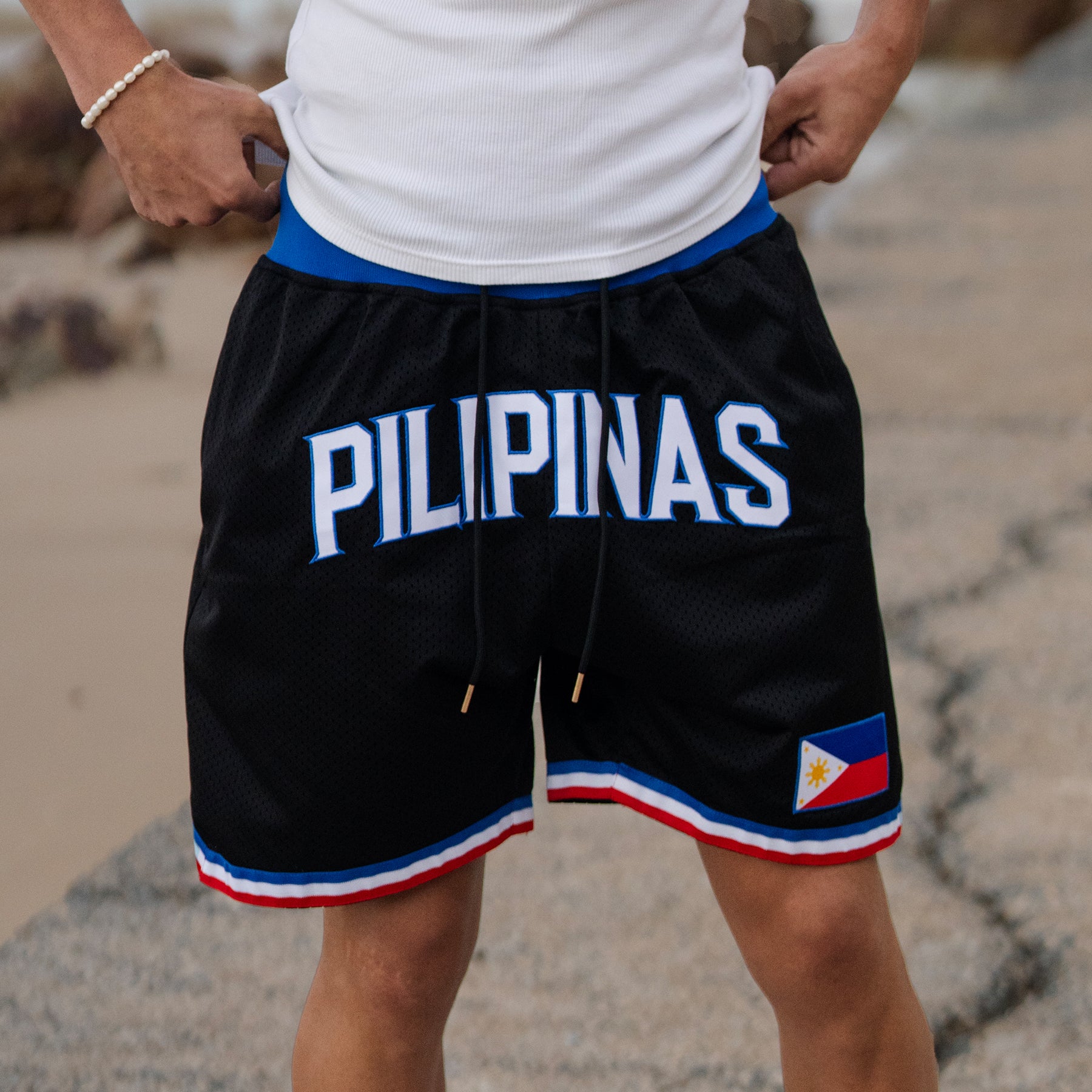 Philippines Black Basketball Shorts