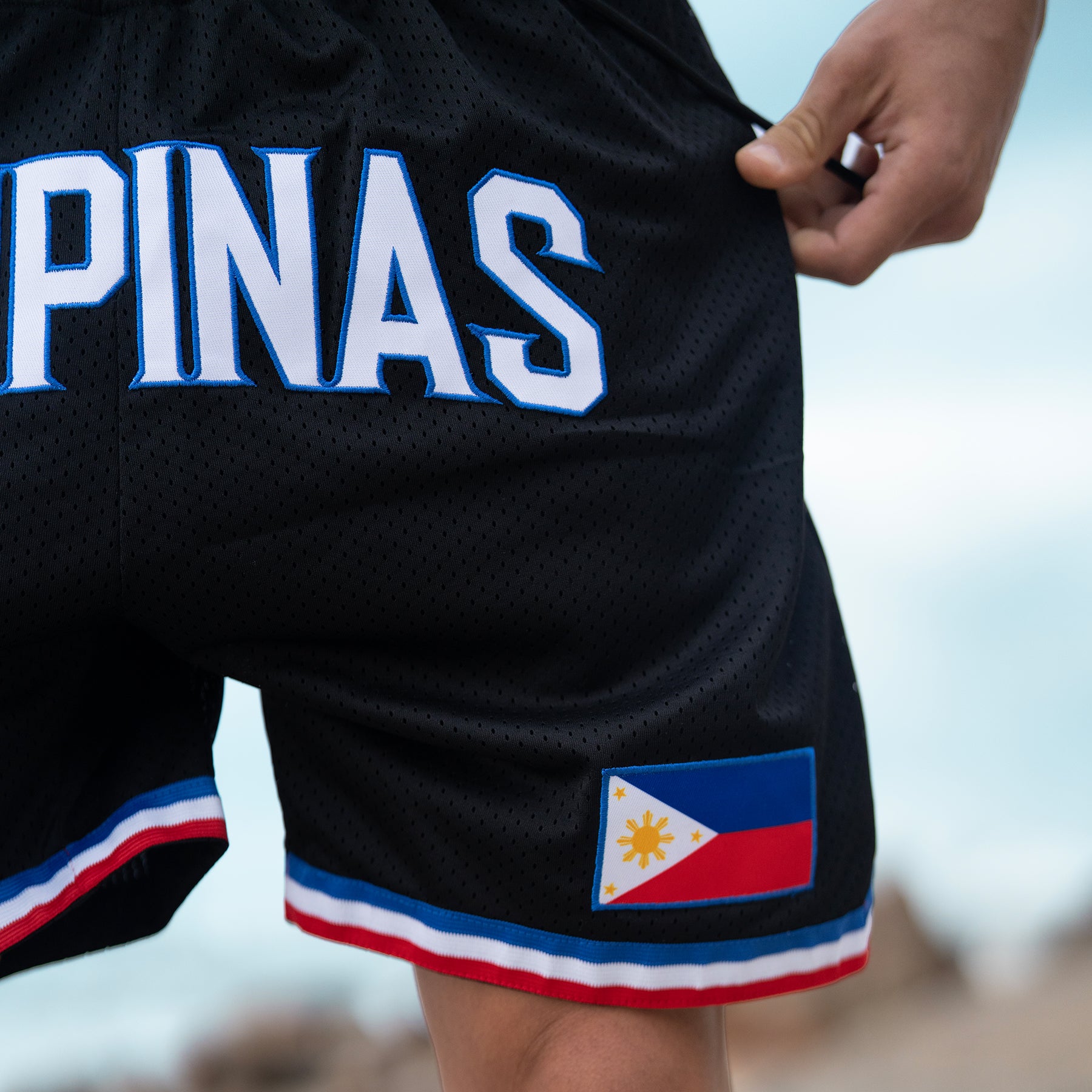 Philippines Black Basketball Shorts