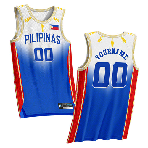 Philippines 'Luzviminda' Heritage Custom Basketball Jersey