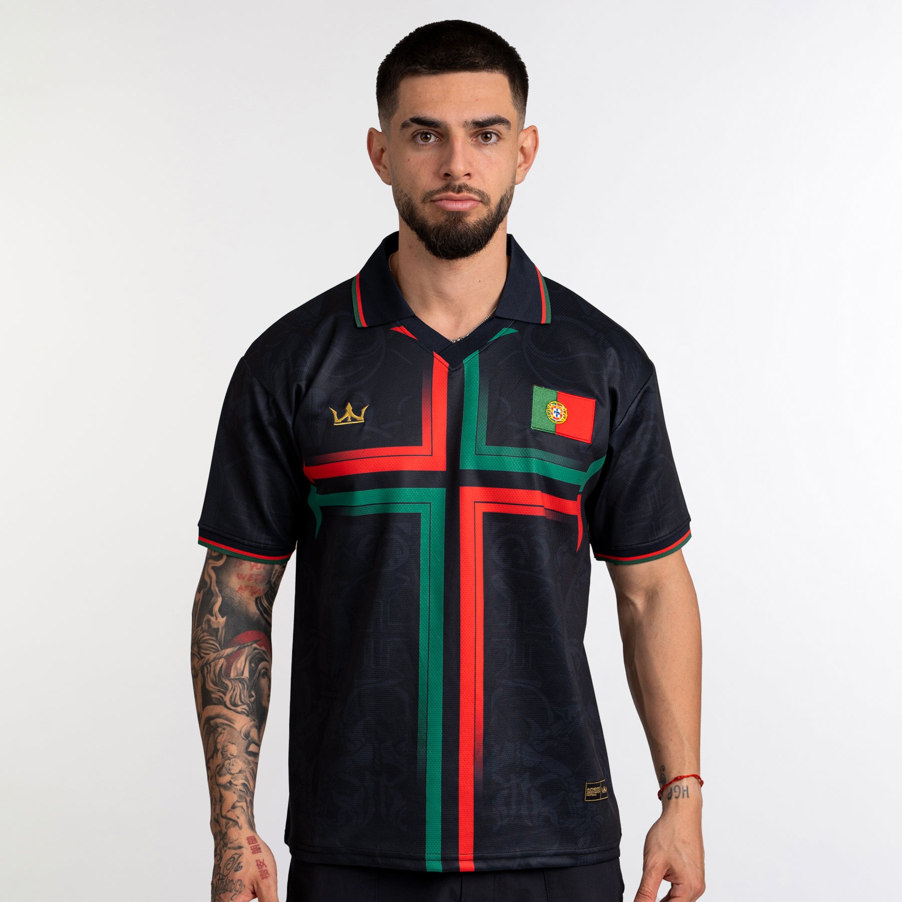 Portugal Heritage Retro Custom Football Jersey