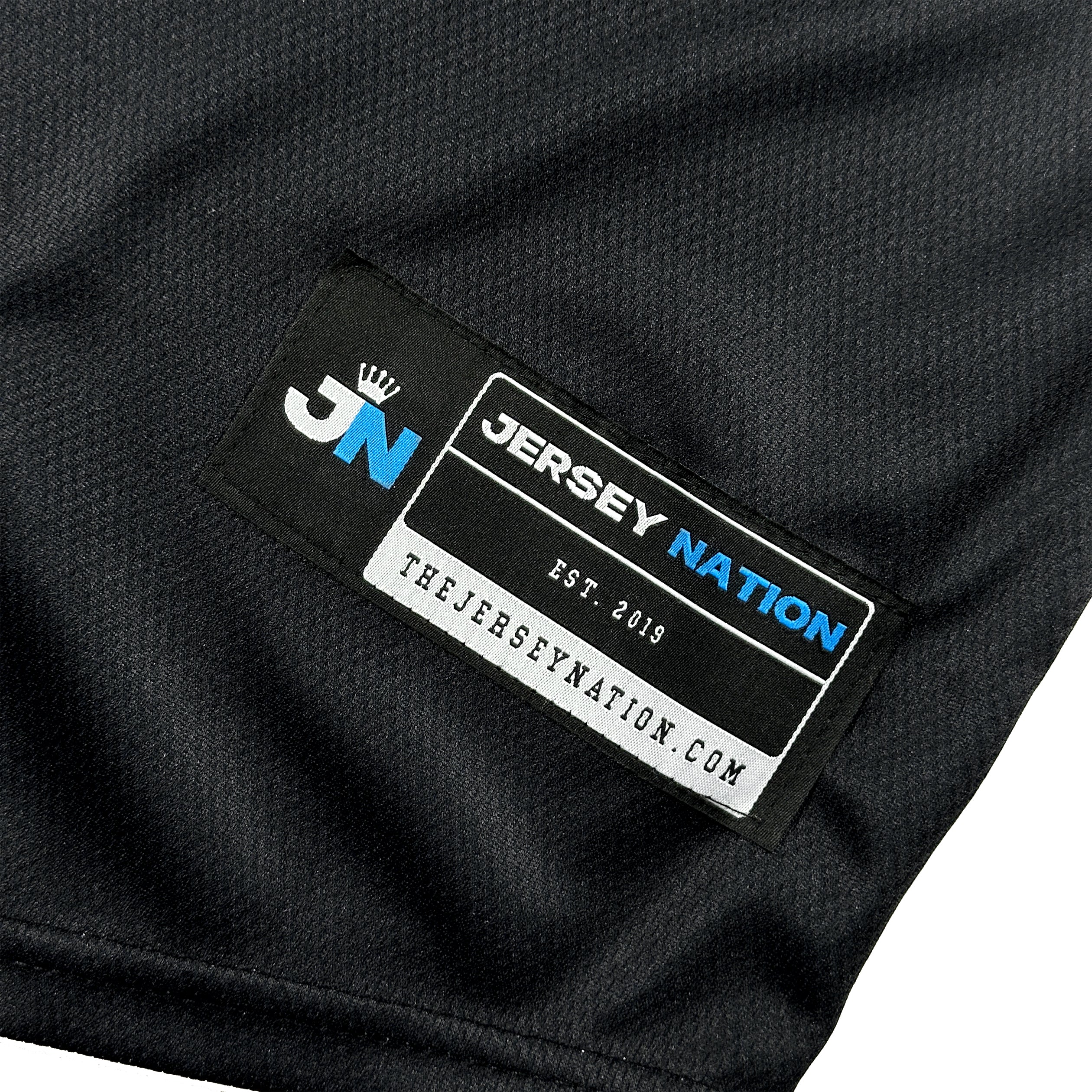  Puerto Rico Borinquen Flor de Maga Black Baseball Jersey Closeups